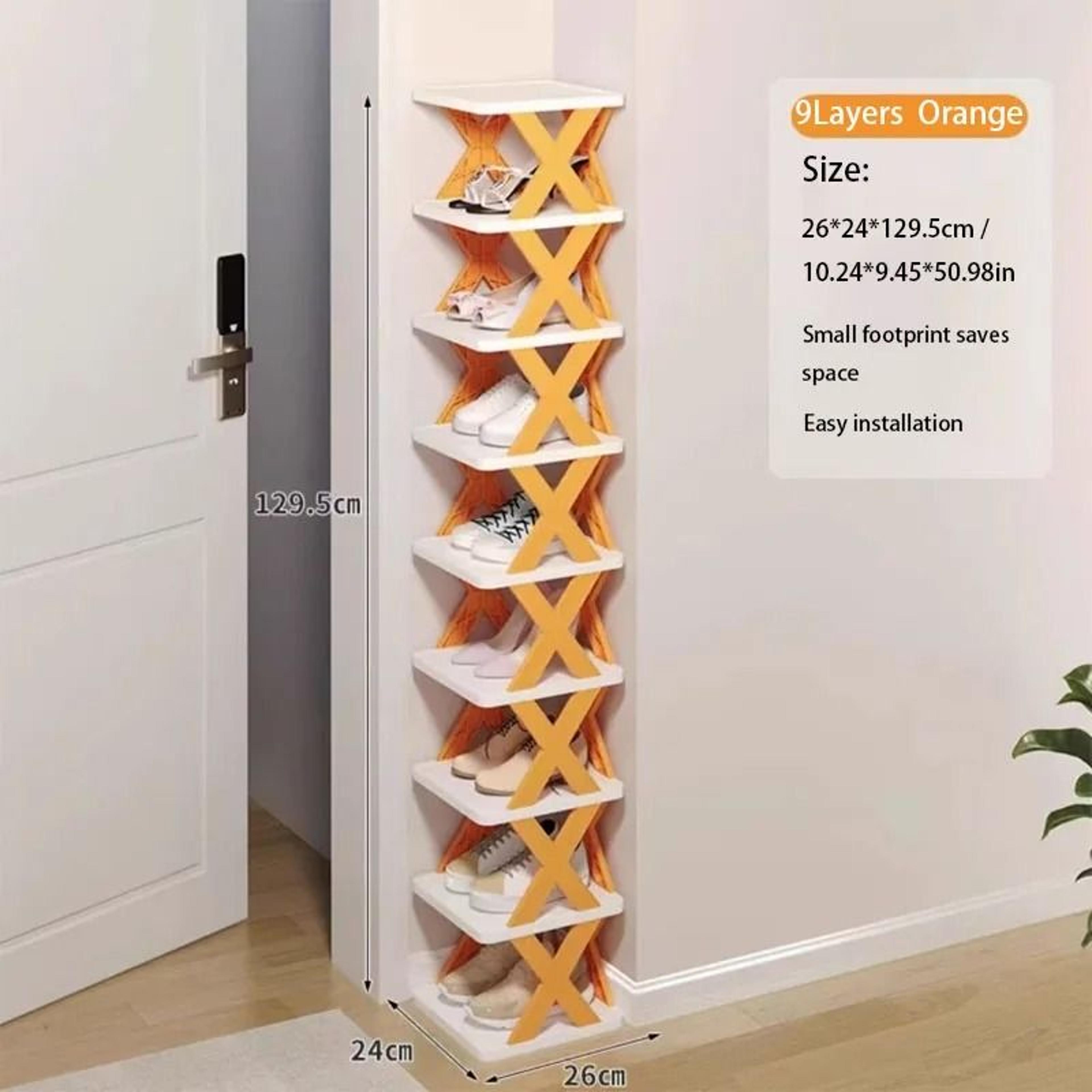 Detachable Multi Layer Shoe Storage Rack Space Saving Home Organizer Shelf 12