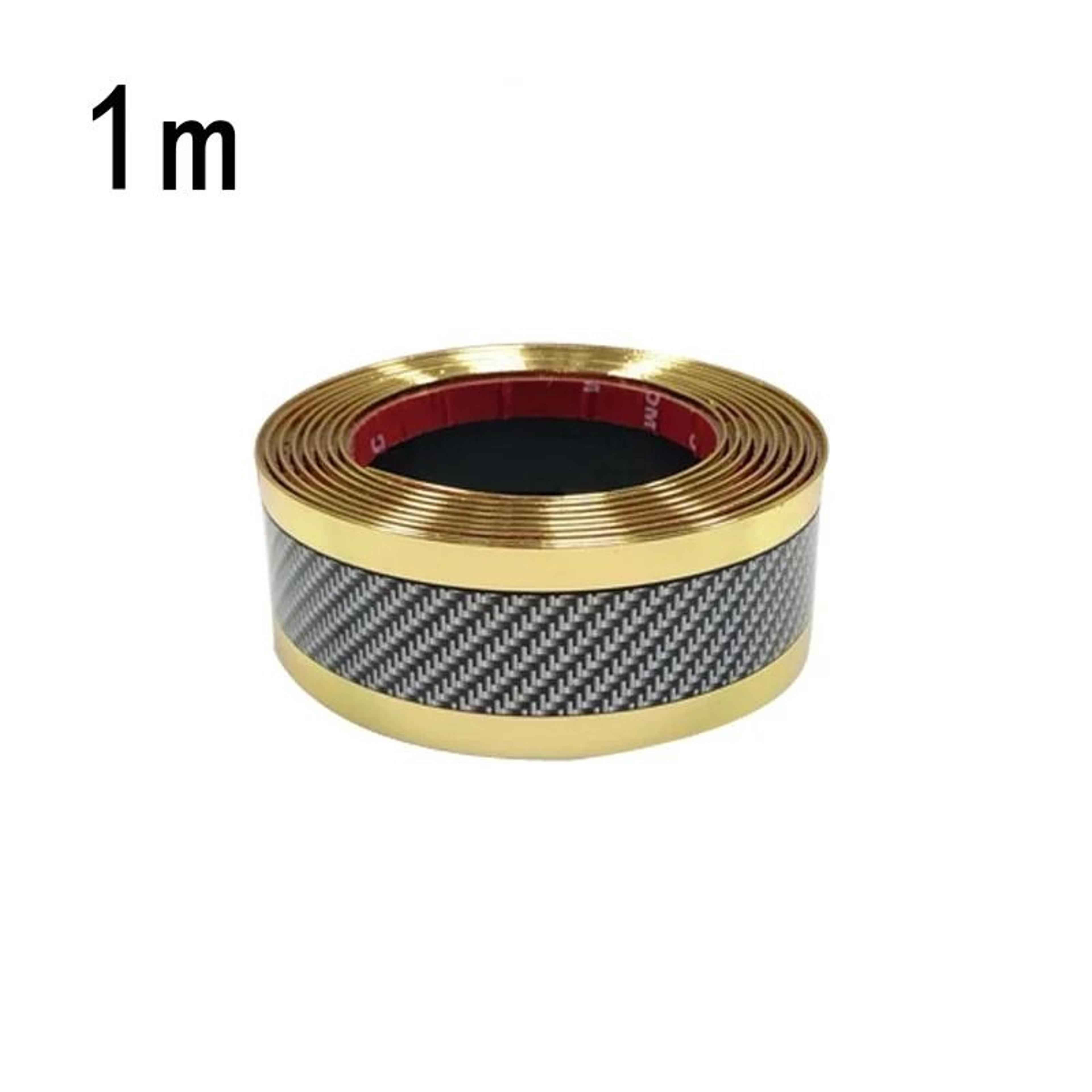 Car Door Sill Protector Anti Scratch Threshold Strip Carbon Fiber Style 2