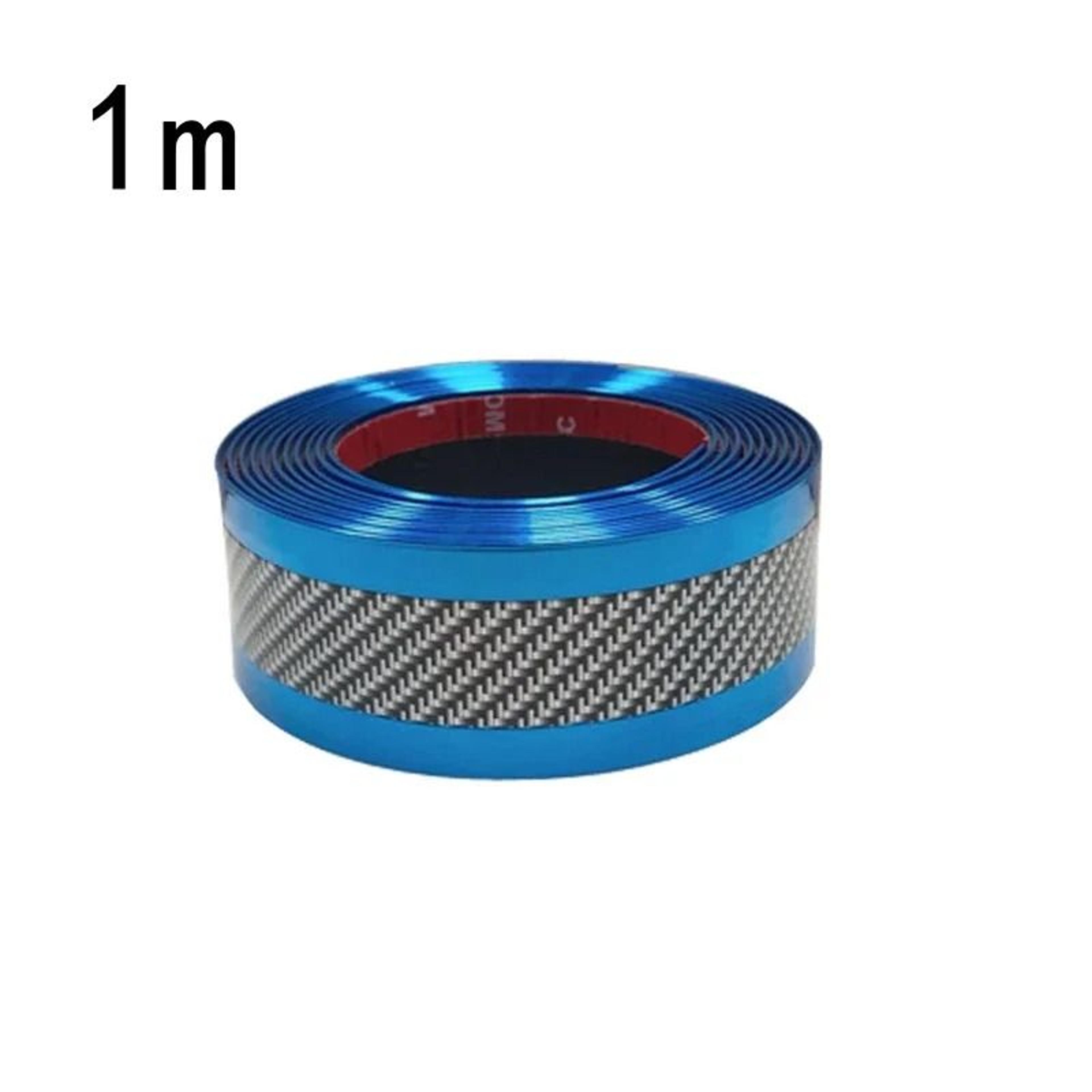 Car Door Sill Protector Anti Scratch Threshold Strip Carbon Fiber Style 3