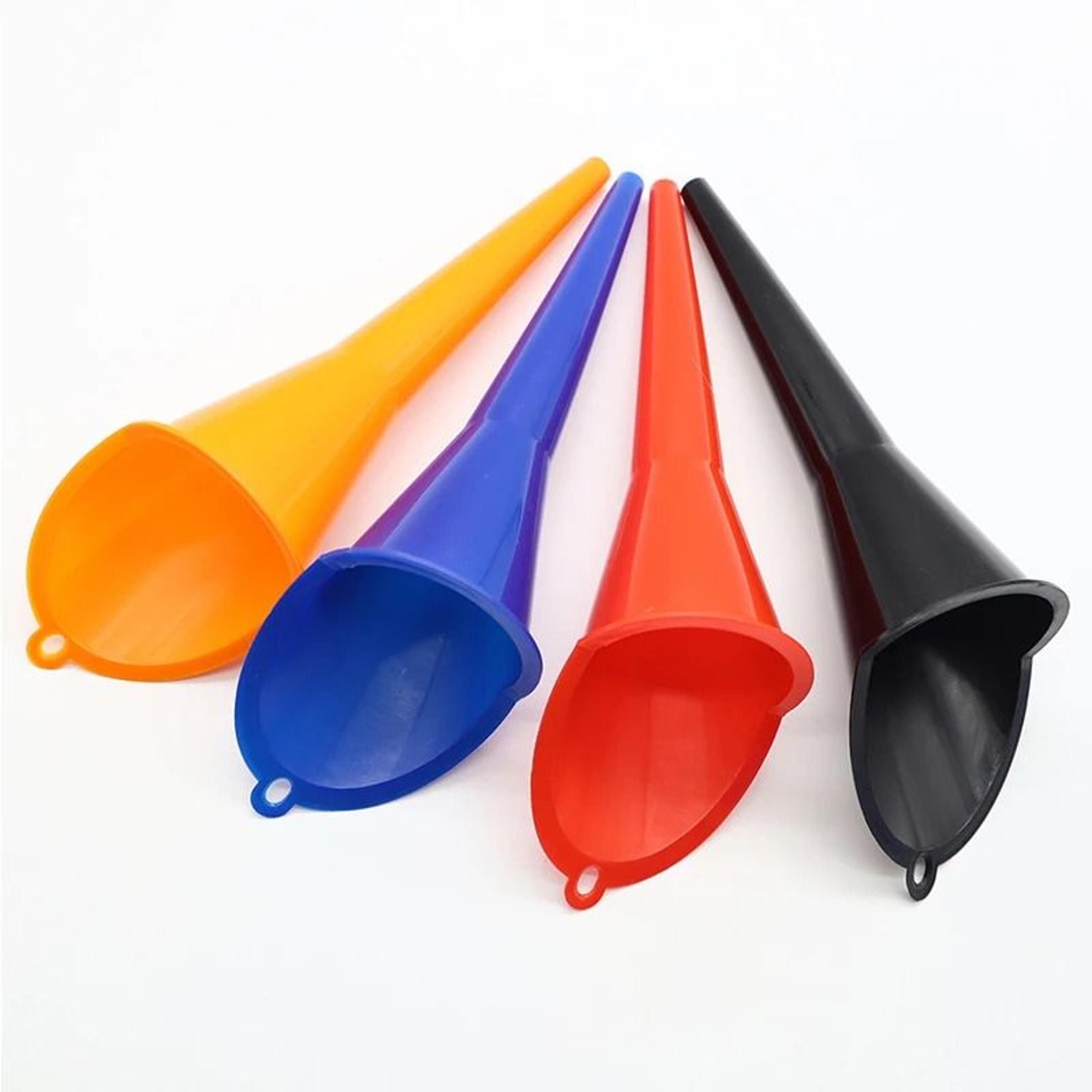 Long Stem Fuel Funnel Anti Splash Gasoline Oil Filling Tool 10