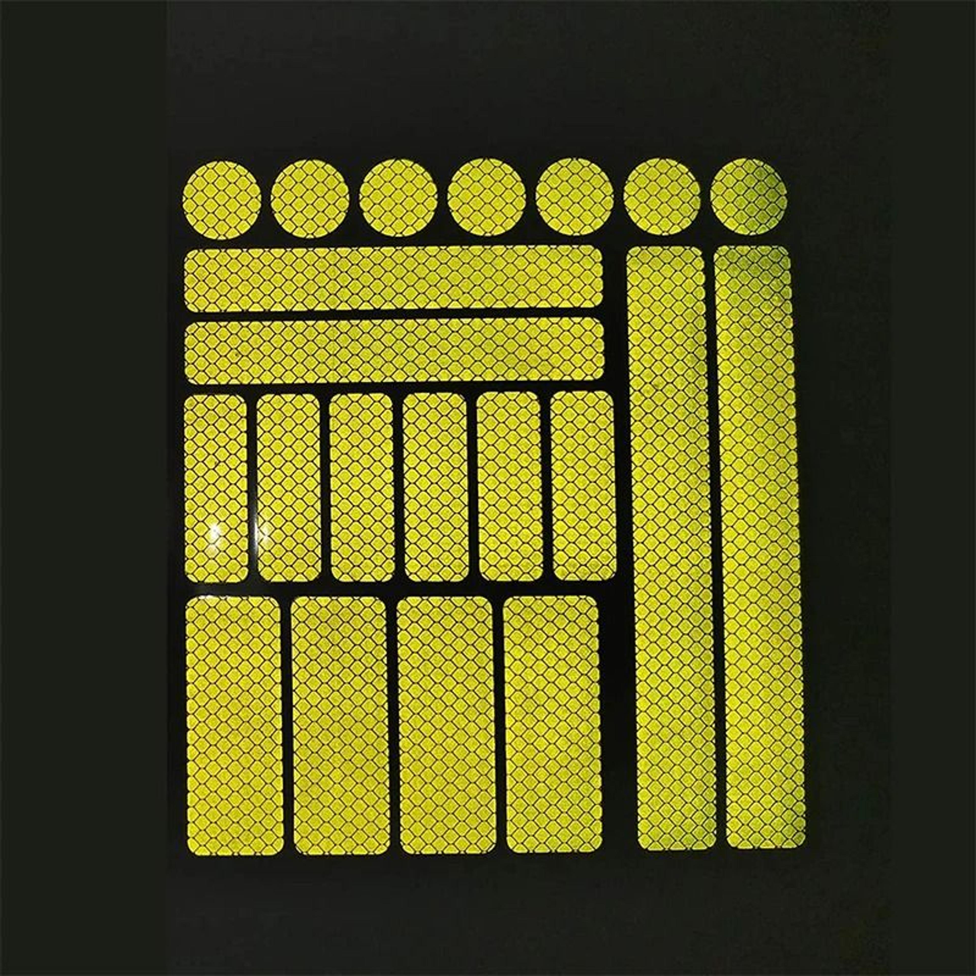 Universal Reflective Warning Tape Stickers For Cars Motorcycles And Bicycles 8