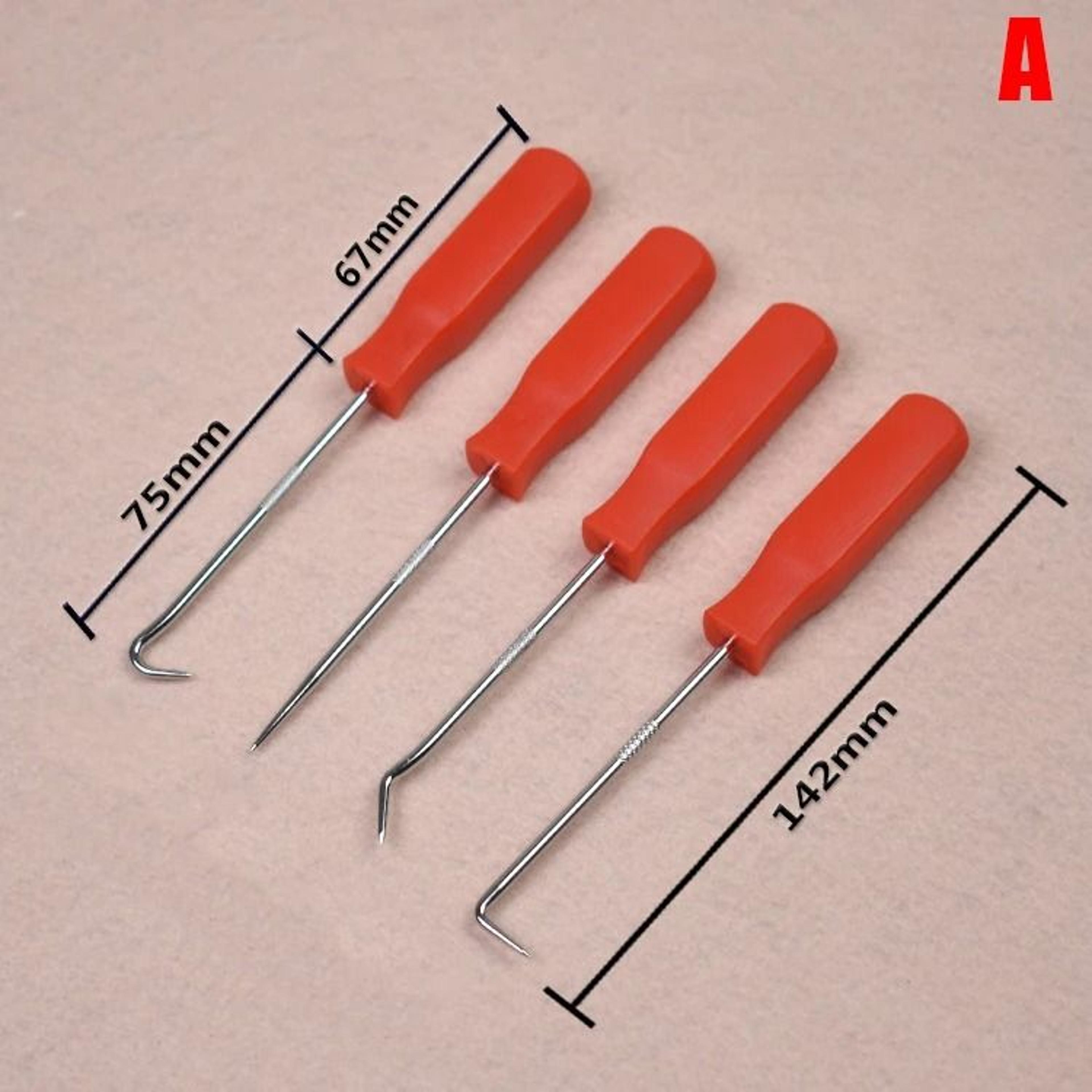 4 Piece Oil Seal And O Ring Pick Tool Set For Car Repair And Maintenance 1