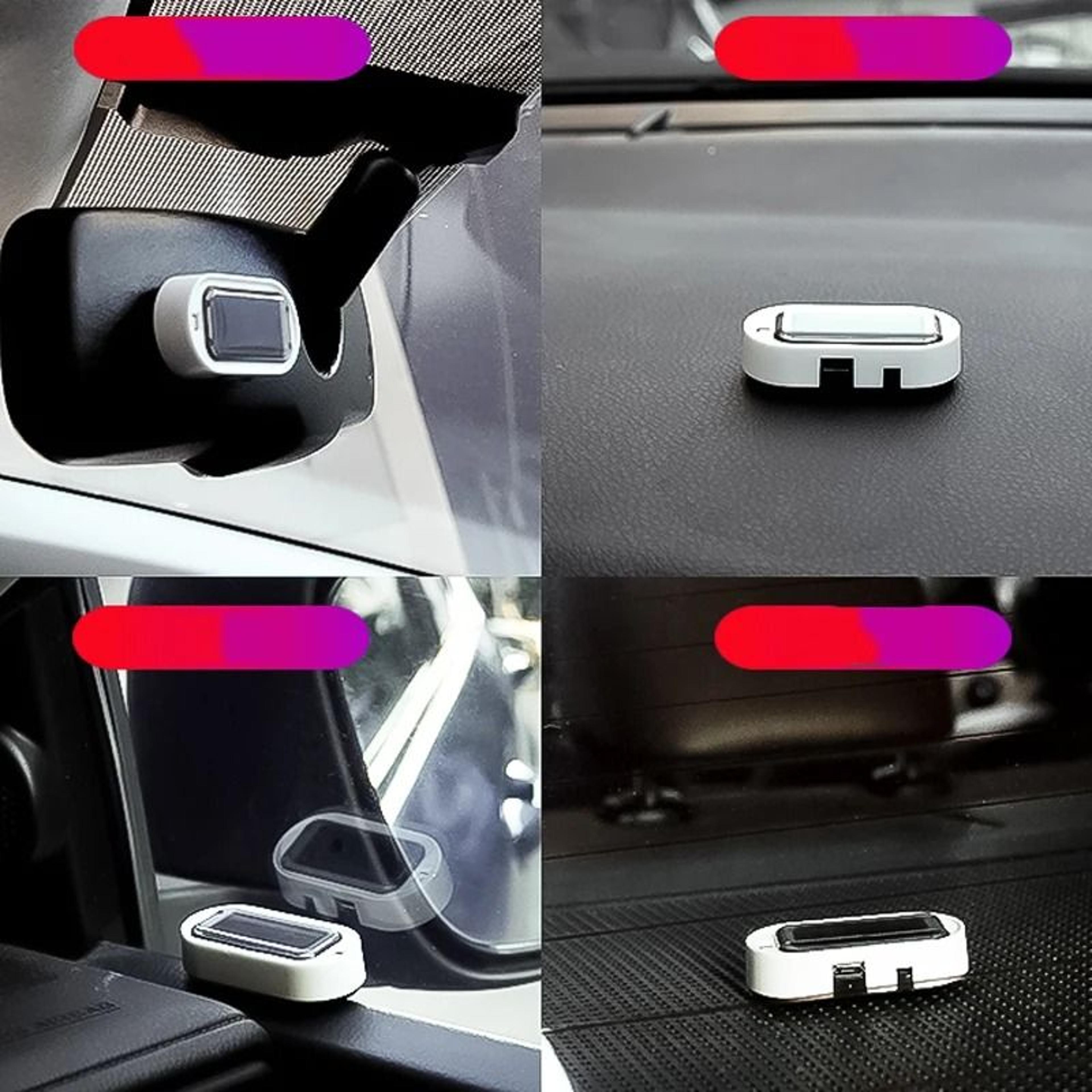 Solar Powered Dummy Car Alarm LED Security Warning Light Set 17