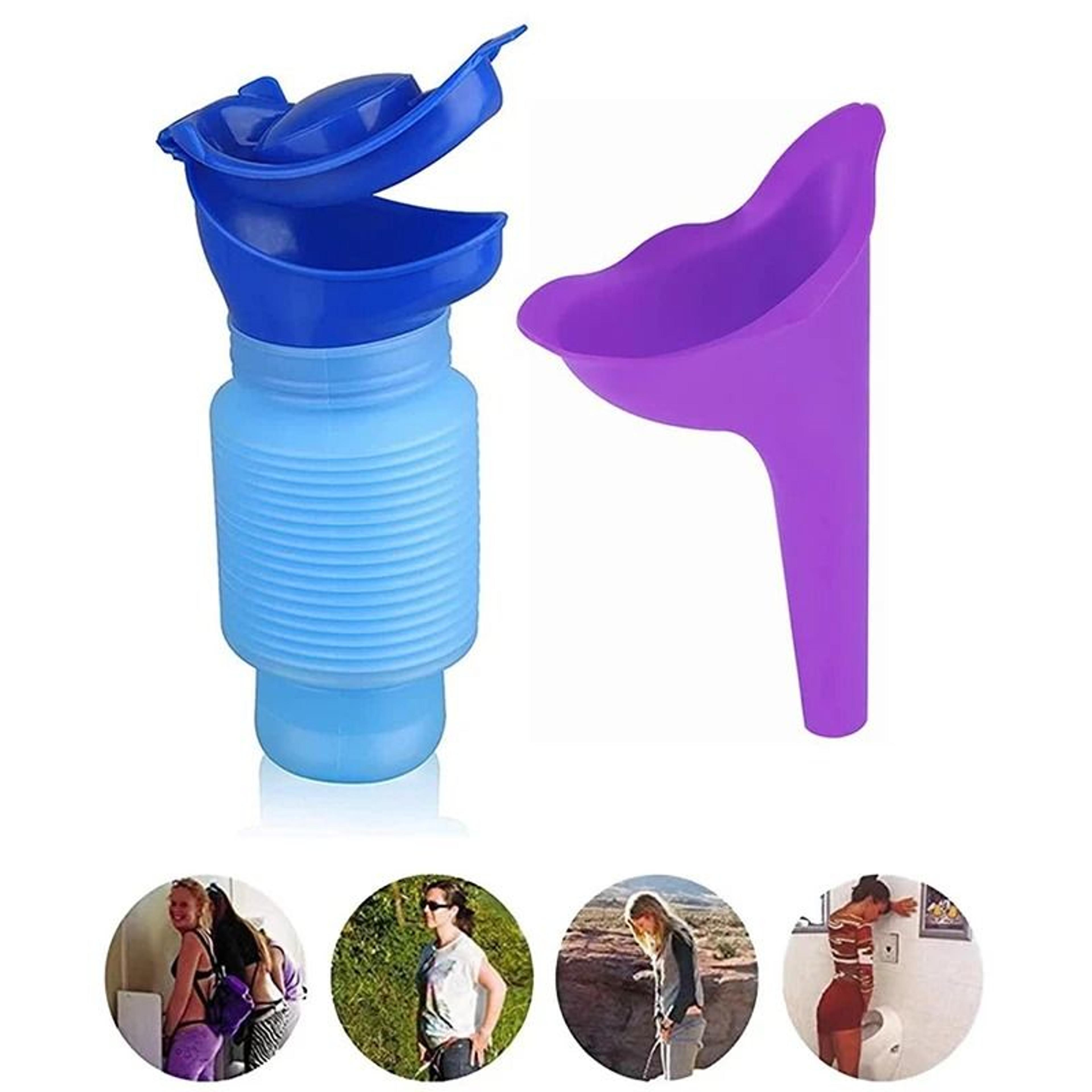 Portable Adult Urinal Bottle 750ml Travel Urine Container For Car And Outdoor Use 3
