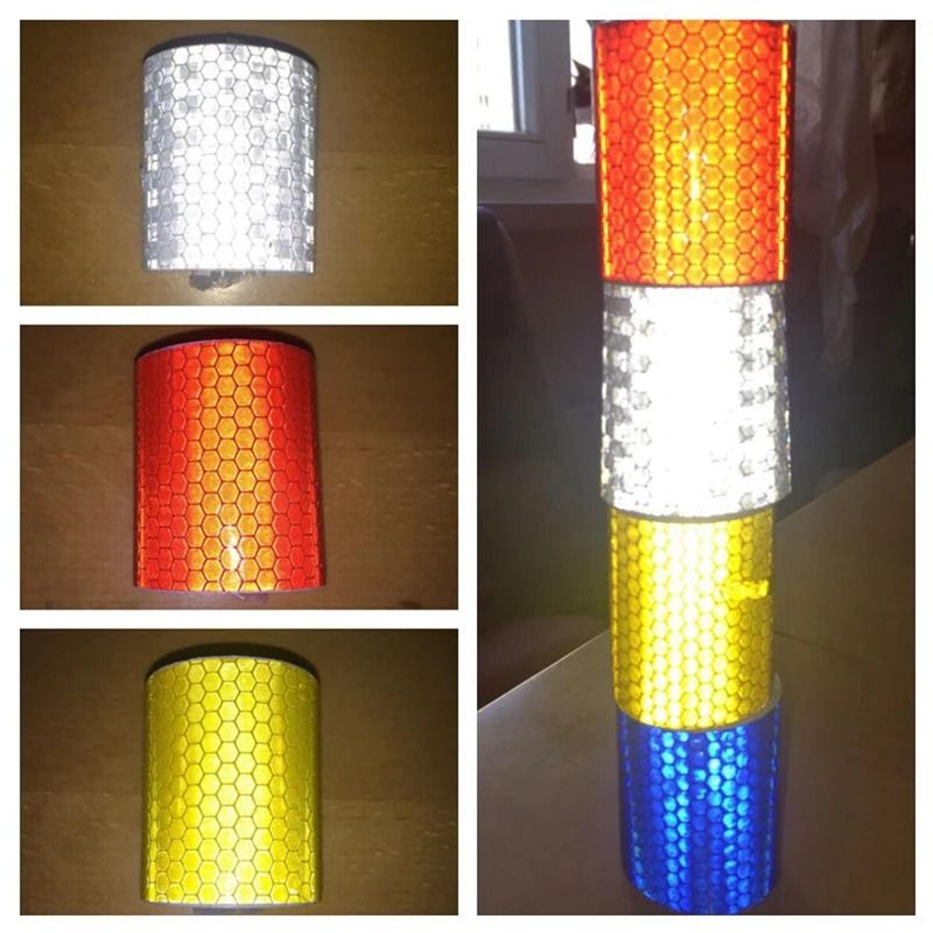 5 Cm Reflective Safety Tape Strip For Cars Motorcycles And Vehicles 10
