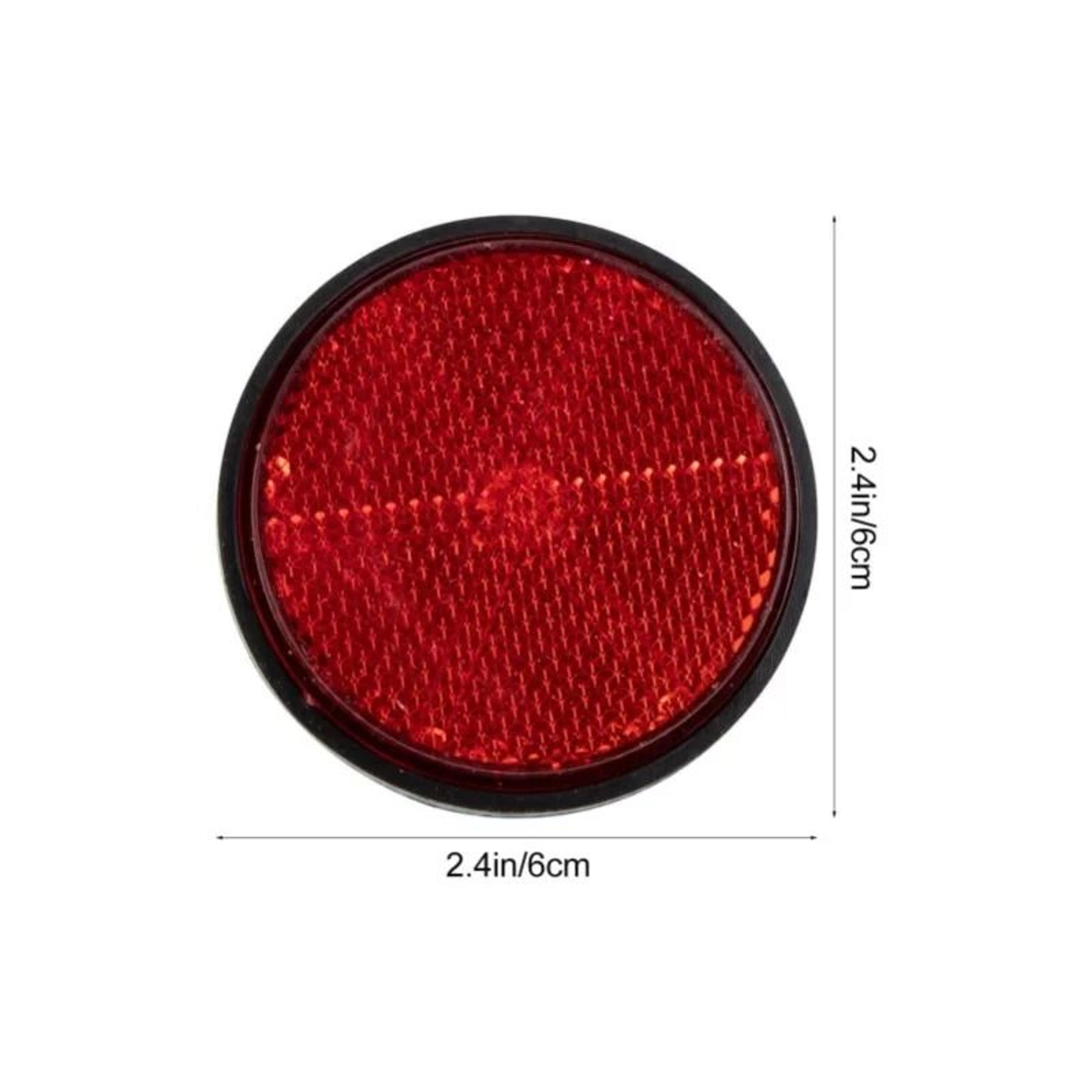 Universal Circular Reflective Safety Disc For Cars Bikes And Motorcycles 7