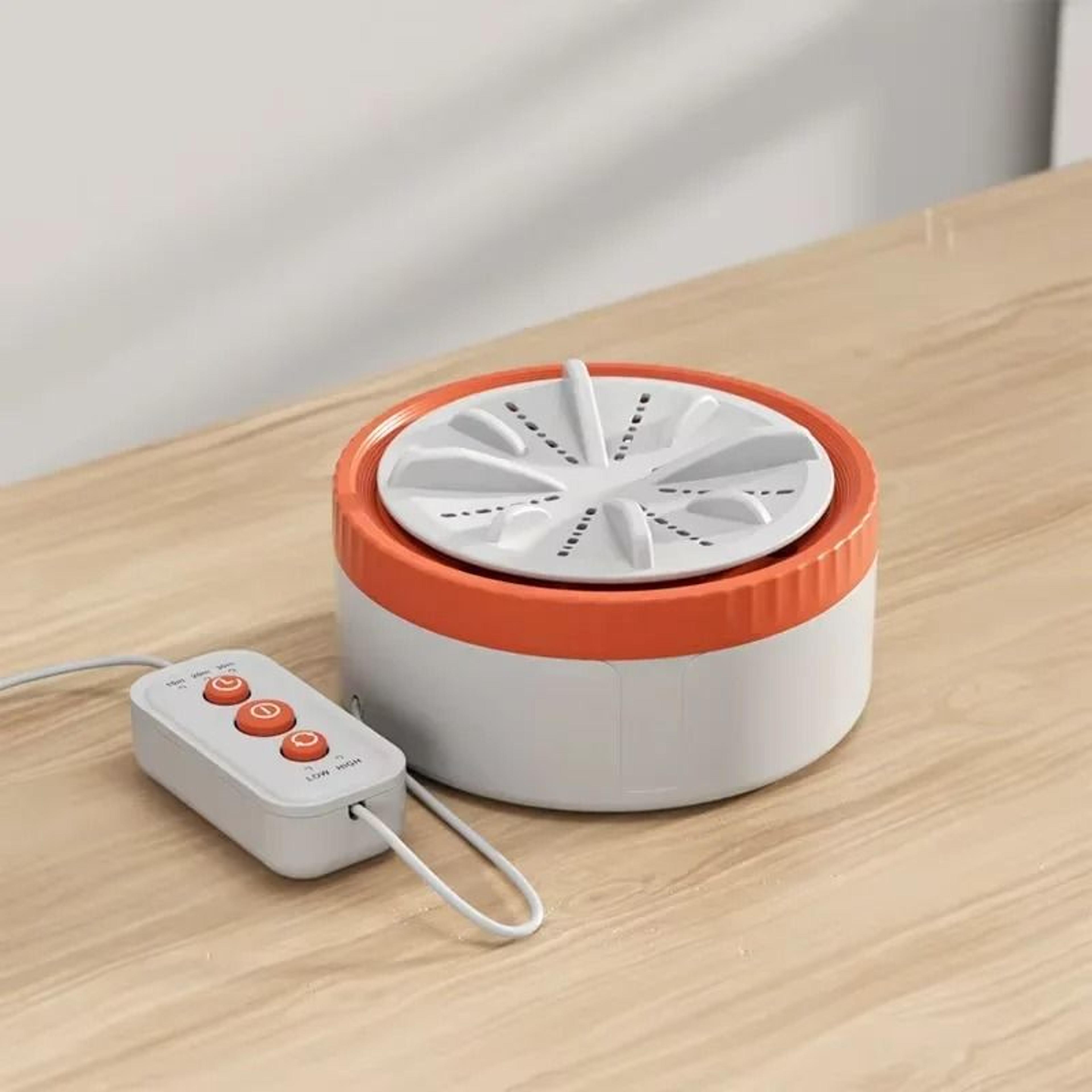 Portable Mini Washing Machine With 3 Gear Timer For Underwear Socks And Baby Clothes 8