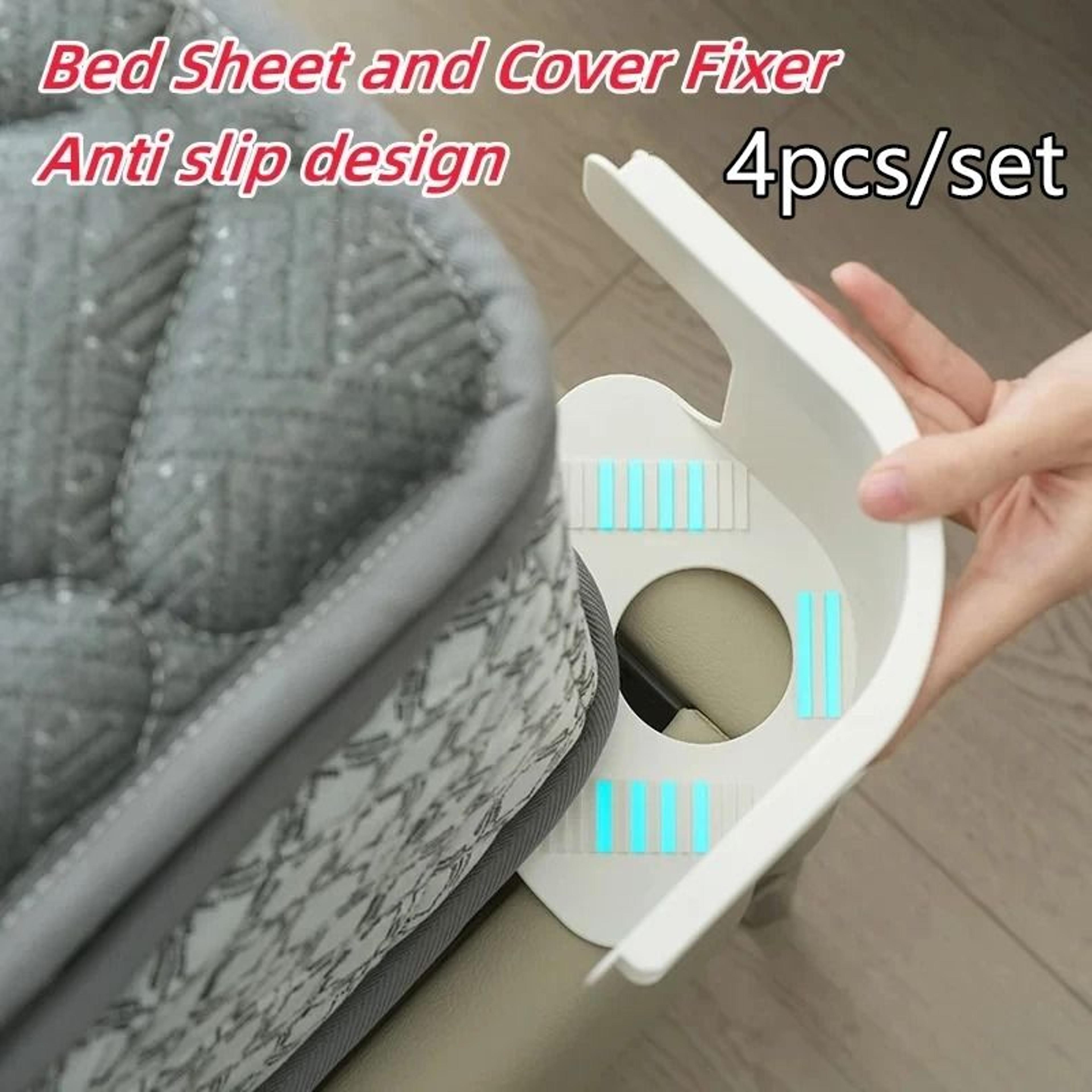 Bed Sheet Corner Tighteners Anti Slip Bedsheet Retainer Set Of 4 8