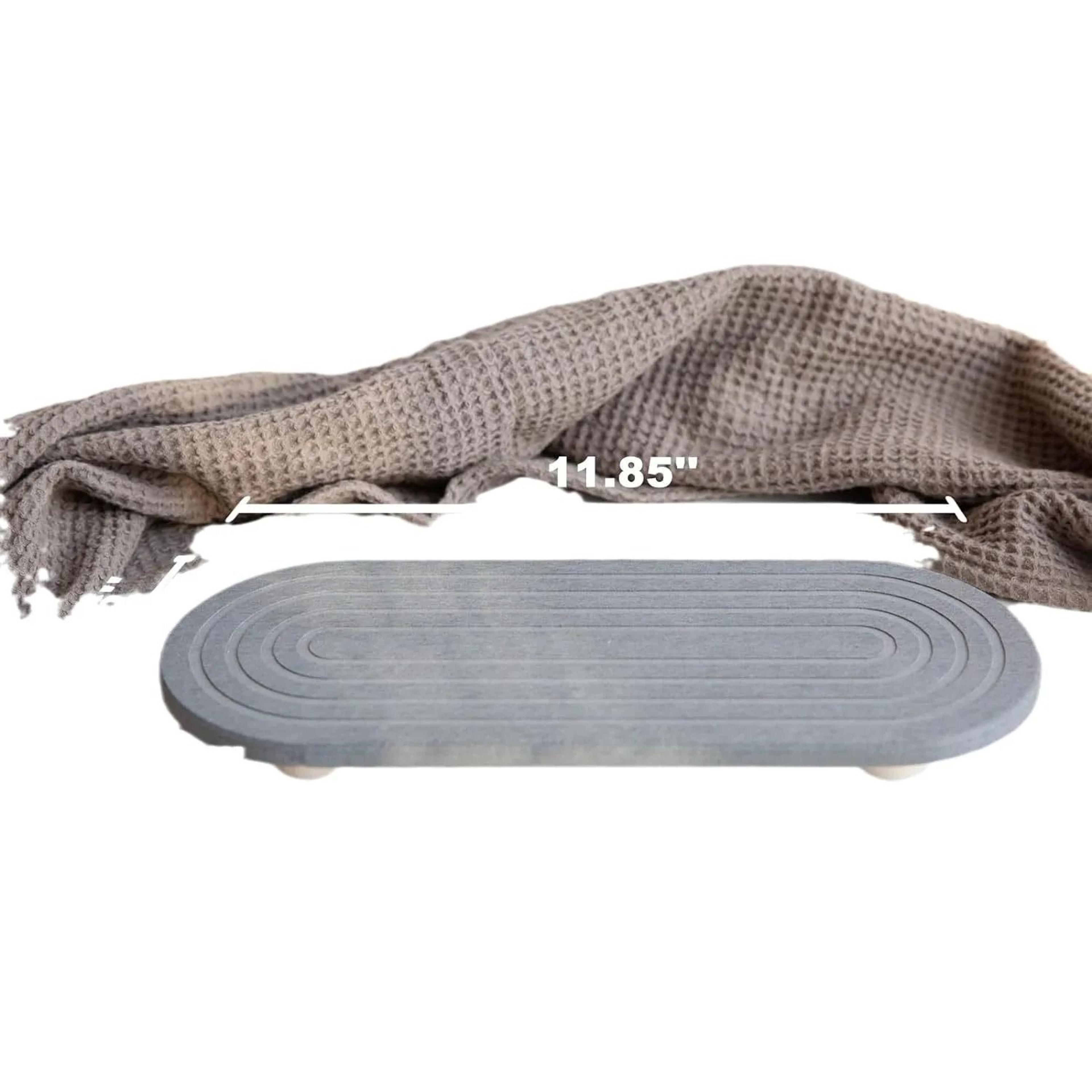 Diatom Mud Sink Tray Quick Dry Absorbent Draining Board 4