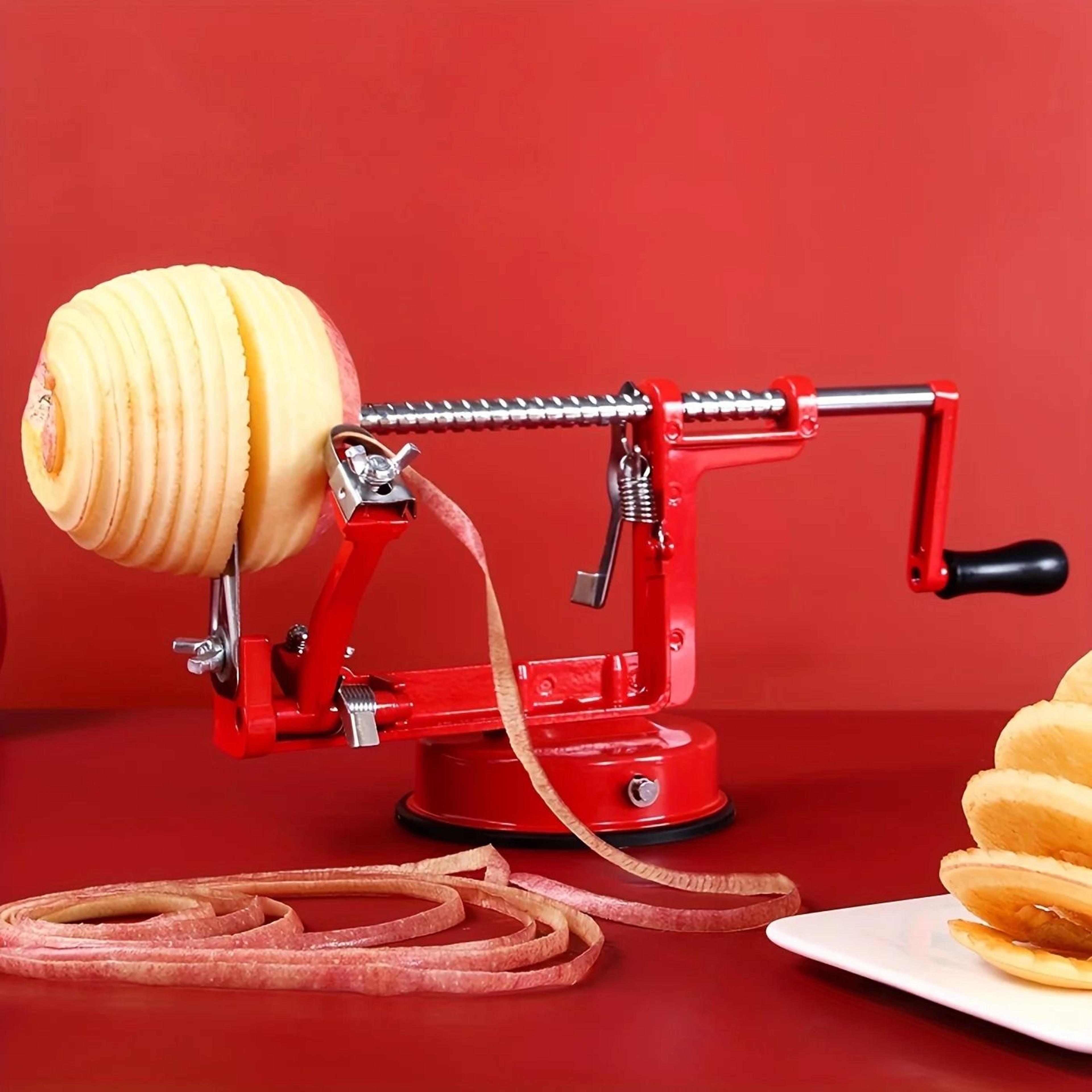 Manual 3 In 1 Apple Peeler Cranker For Fruit And Potato Prep 5