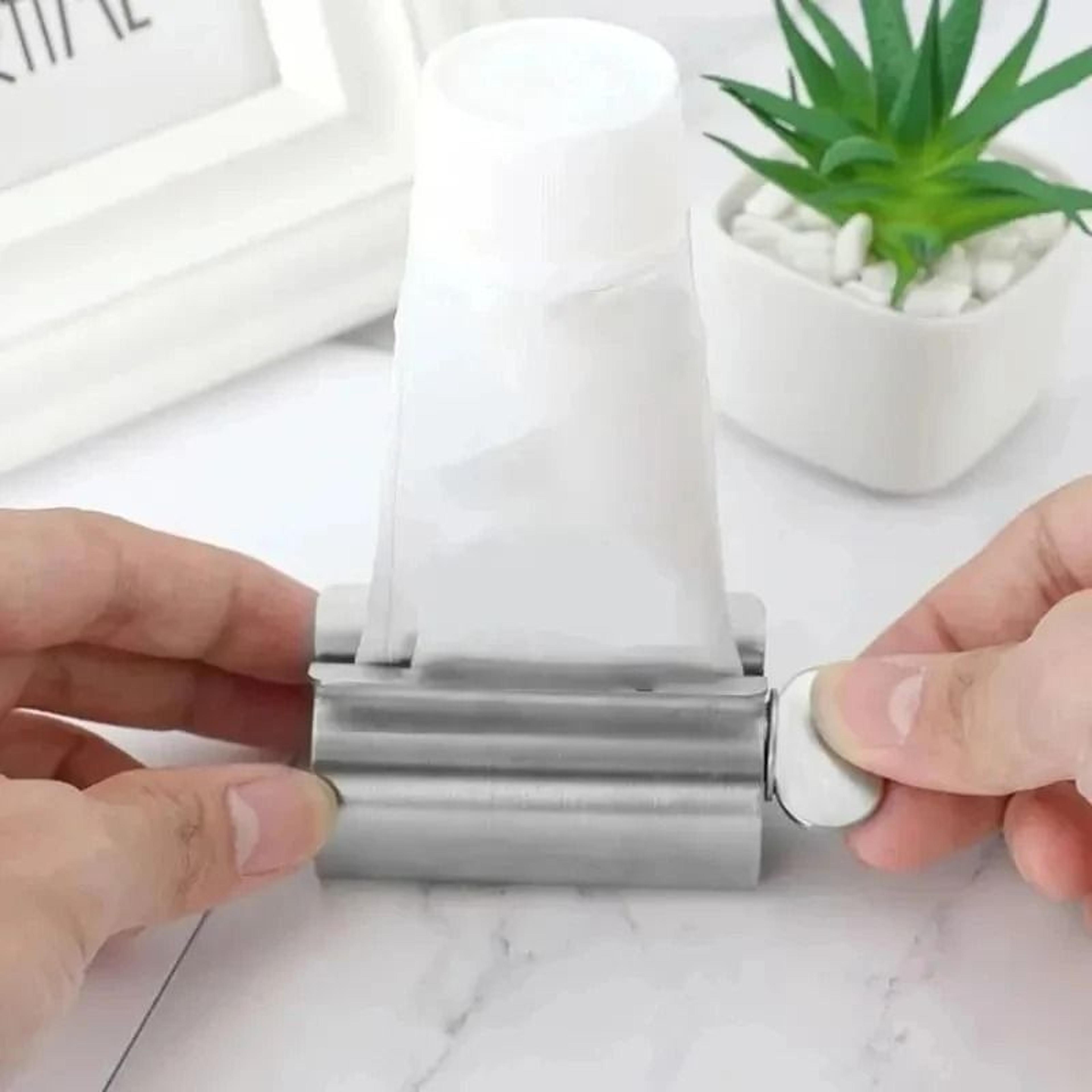 Stainless Steel Toothpaste Tube Squeezer Roller For Bathroom And Cosmetics 2