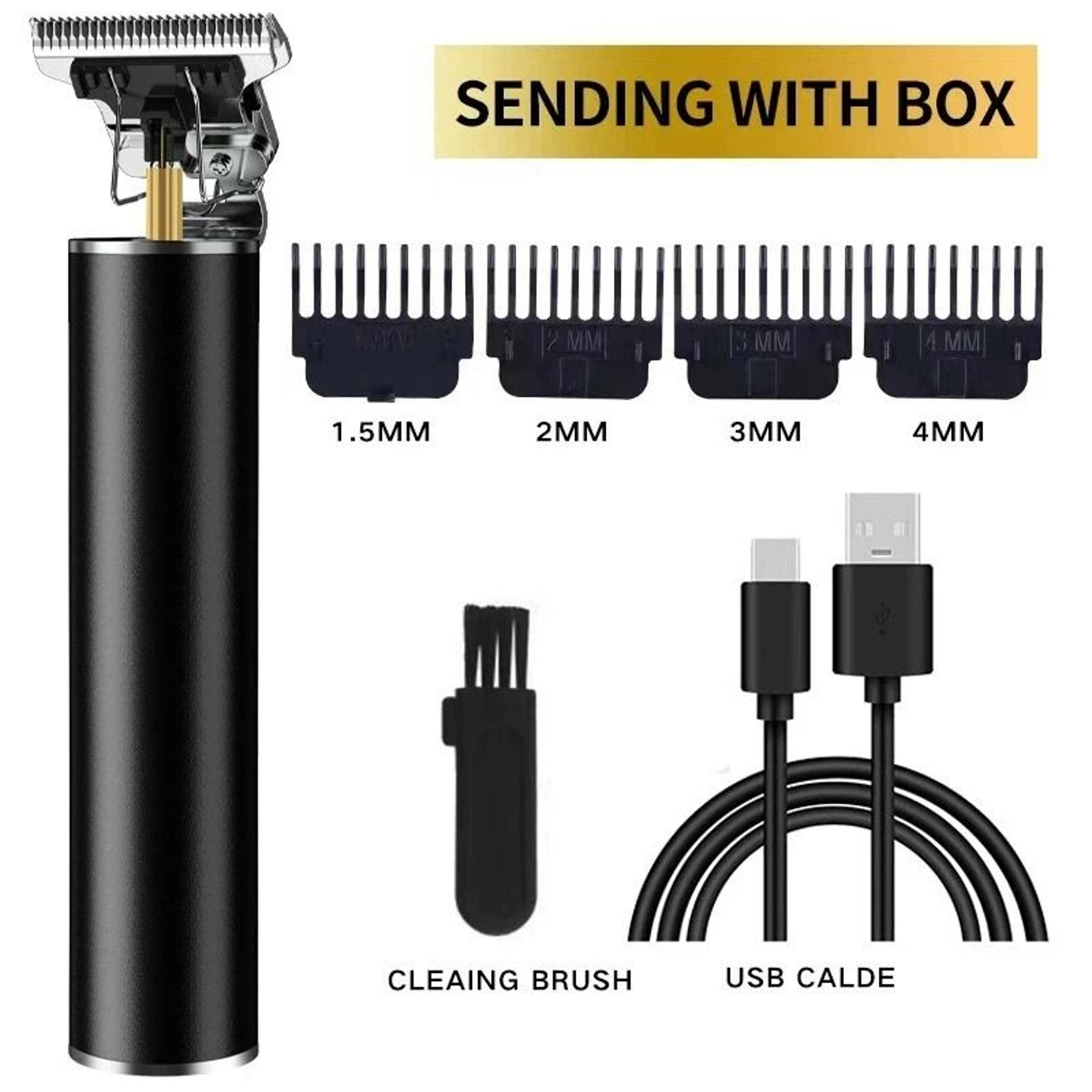 T9 Vintage Electric Hair Clipper Rechargeable Professional Hair Trimmer 1