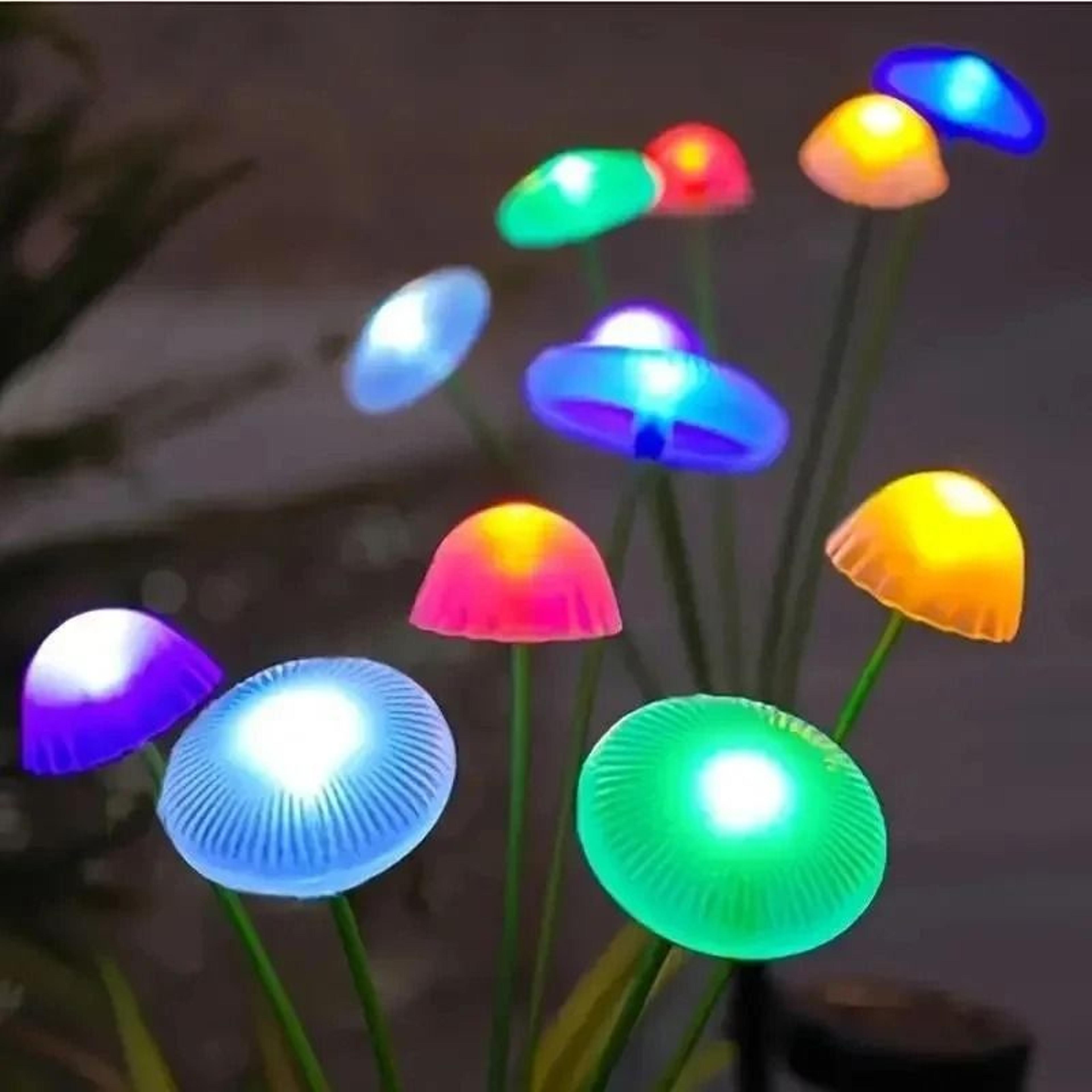 Solar Jellyfish Garden Lights Waterproof Outdoor Decorative Pathway Lights 3