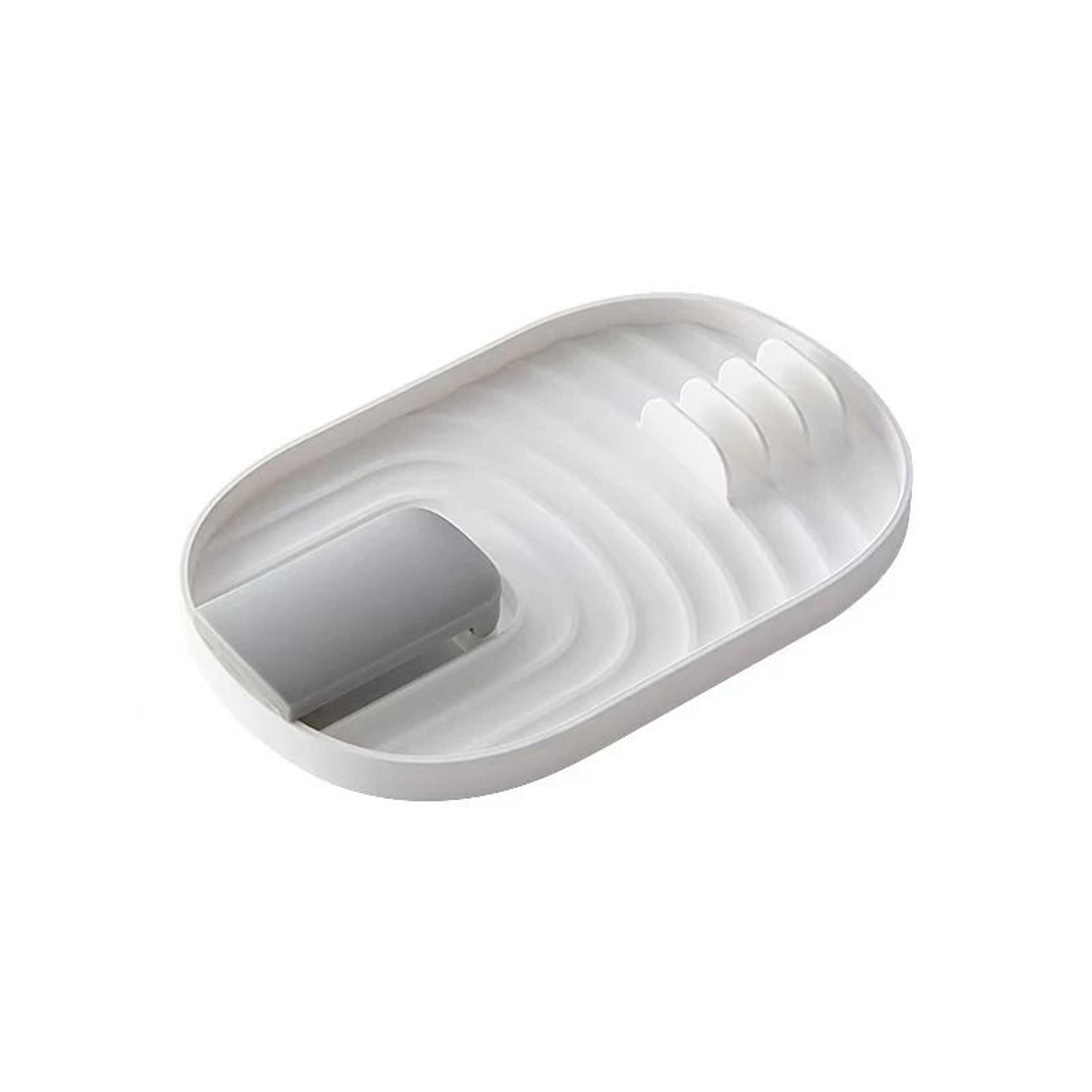 Nordic Silicone Pot Lid And Utensil Storage Rack Non Slip Kitchen Organizer 1