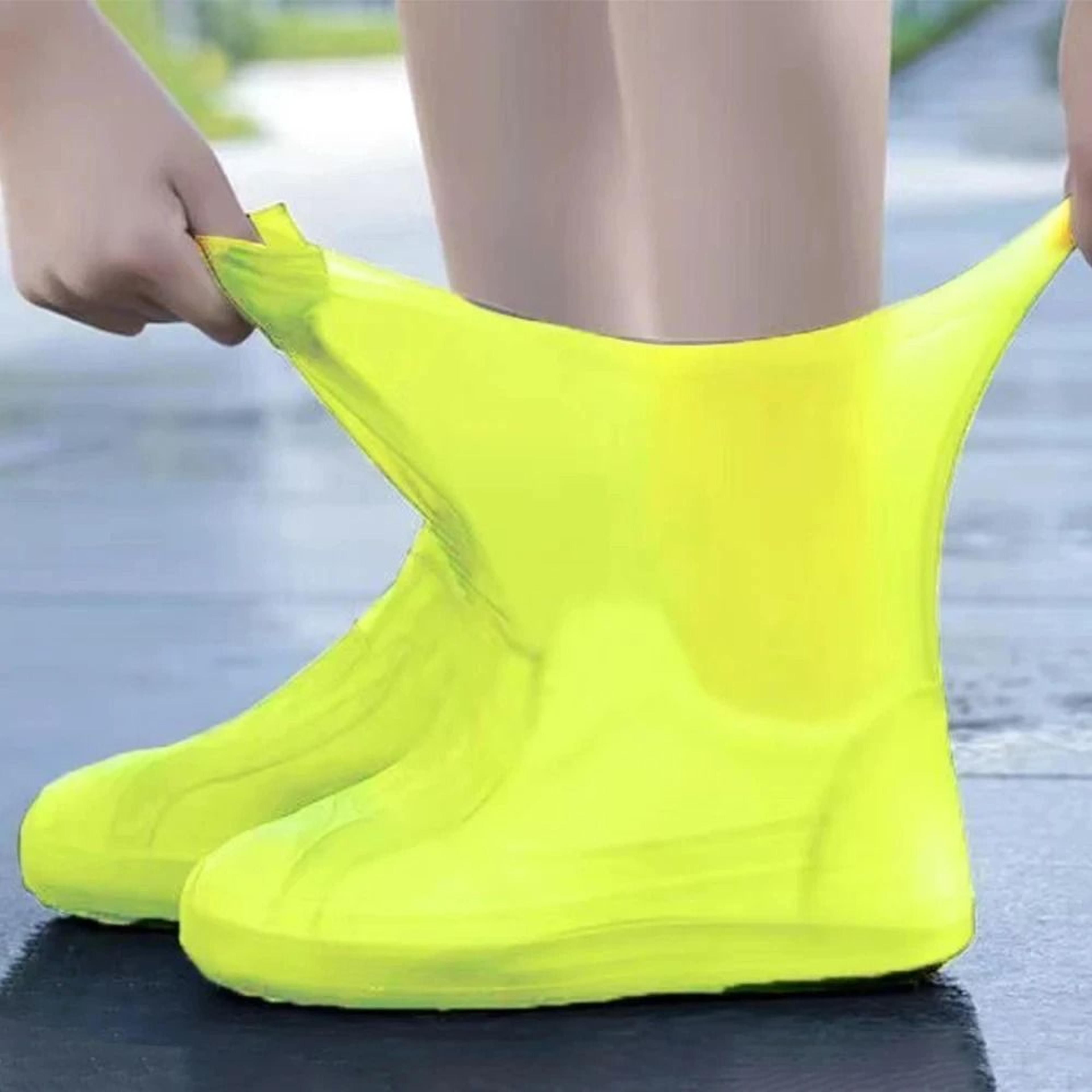 Reusable Waterproof Shoe Covers With Anti Slip Sole For Rain Protection 6