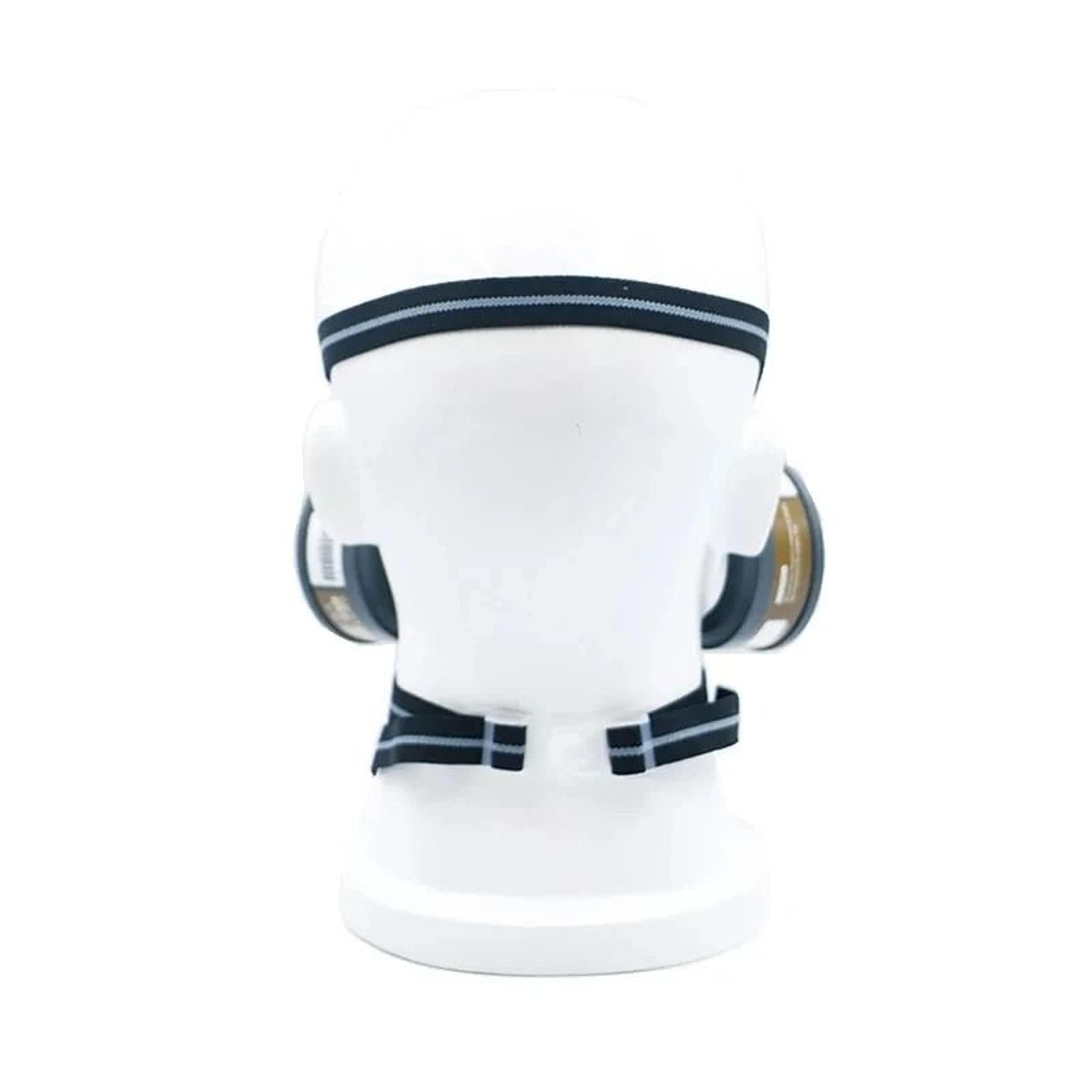 Half Face Respirator Mask With Dual Filters For Dust And Gas Protection 5