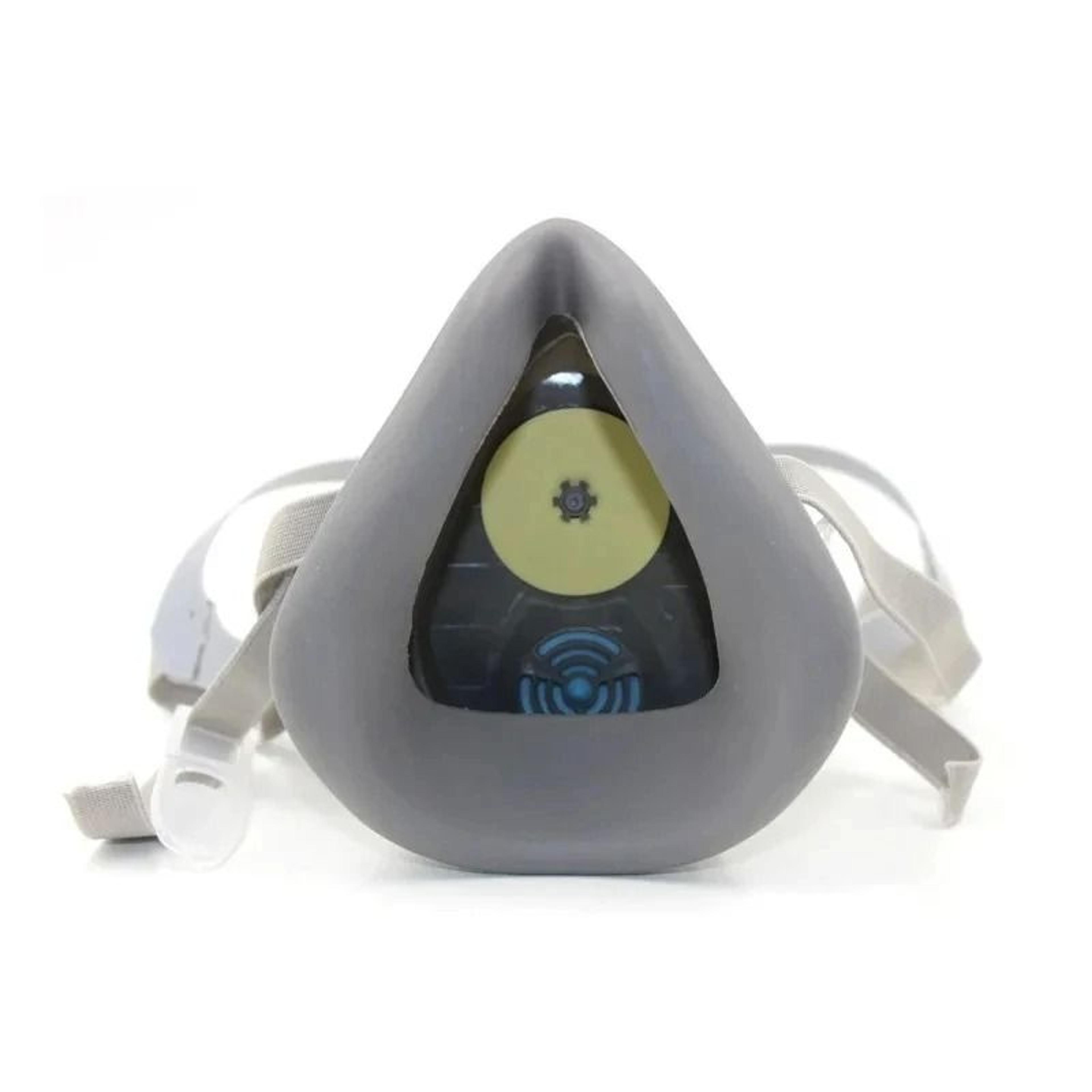 Industrial Gas Respirator Mask With Carbon Filters For Painting And Spraying 7
