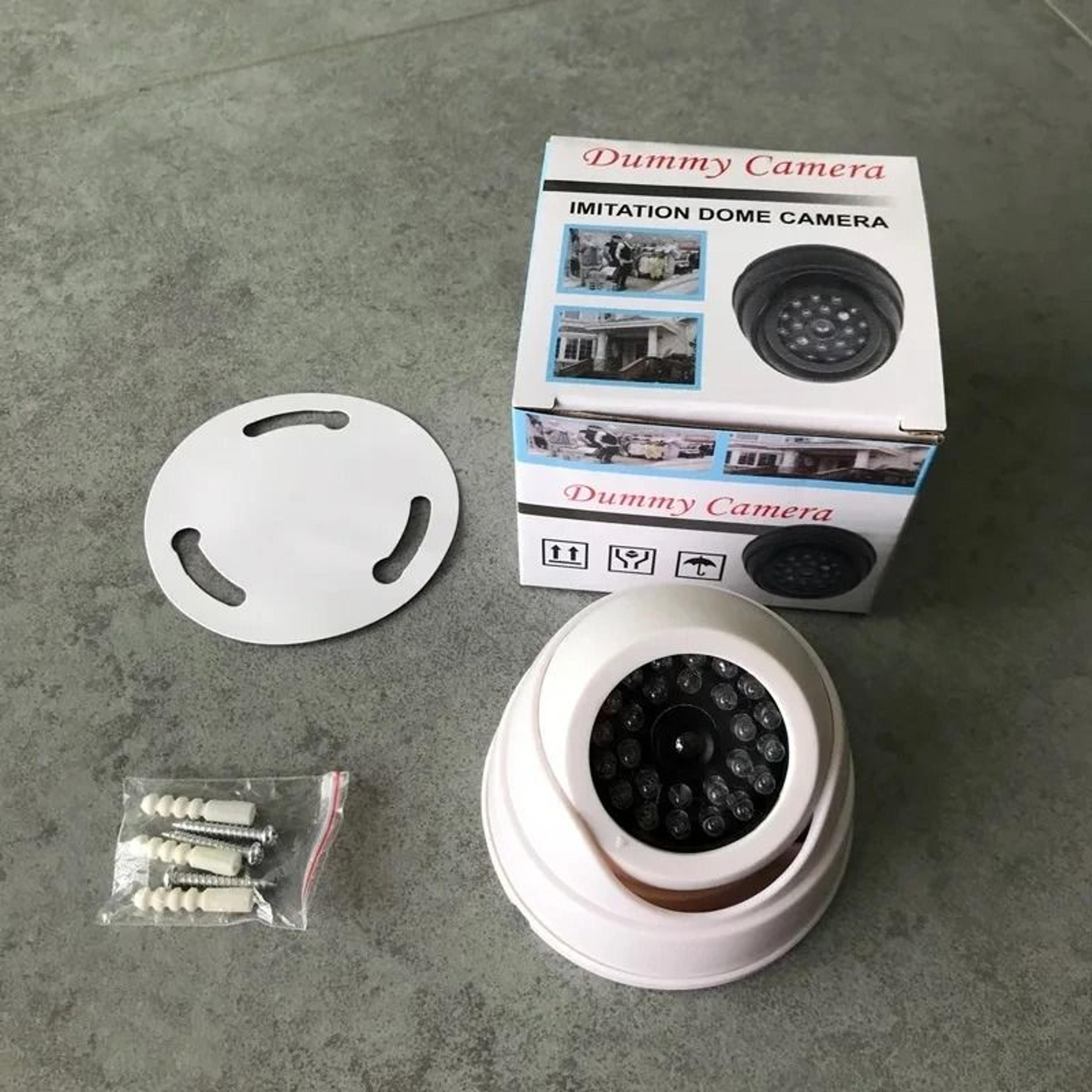 Dummy CCTV Camera With Flashing Red LED For Home Security 4