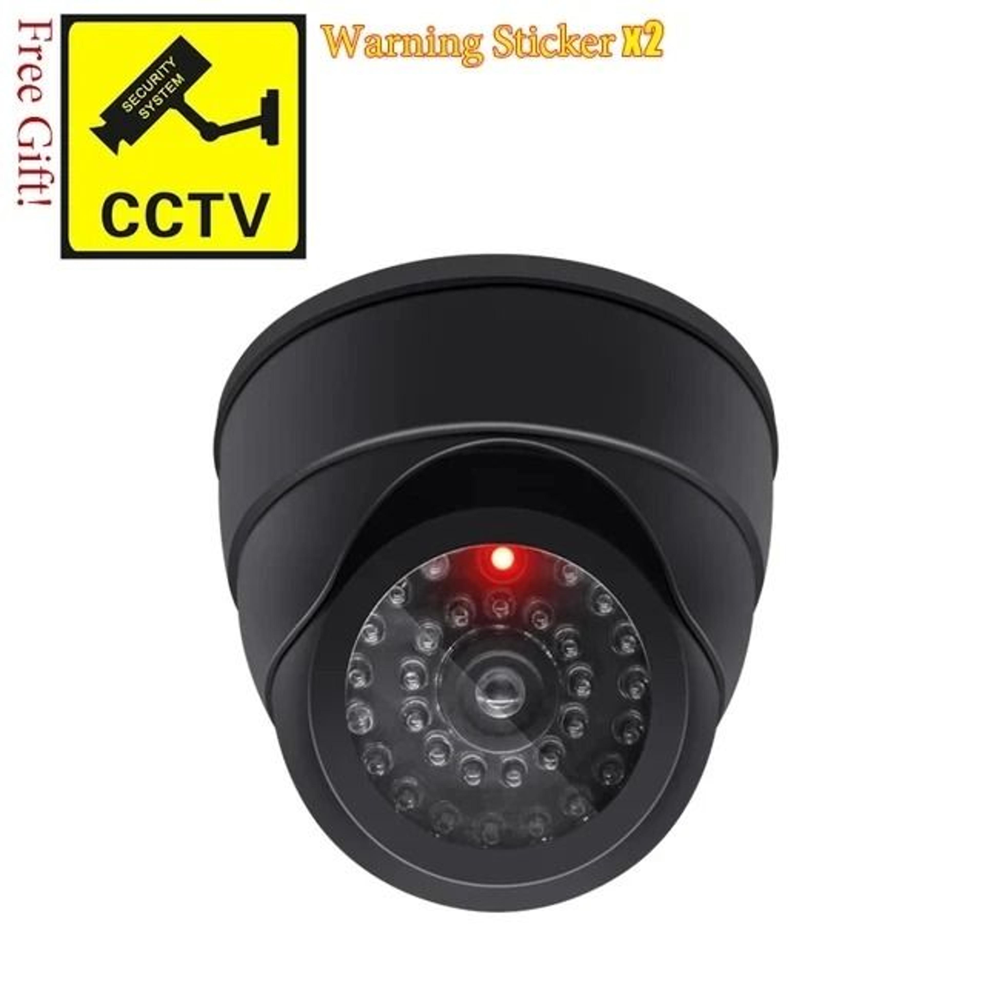 Dummy CCTV Camera With Flashing Red LED For Home Security 1