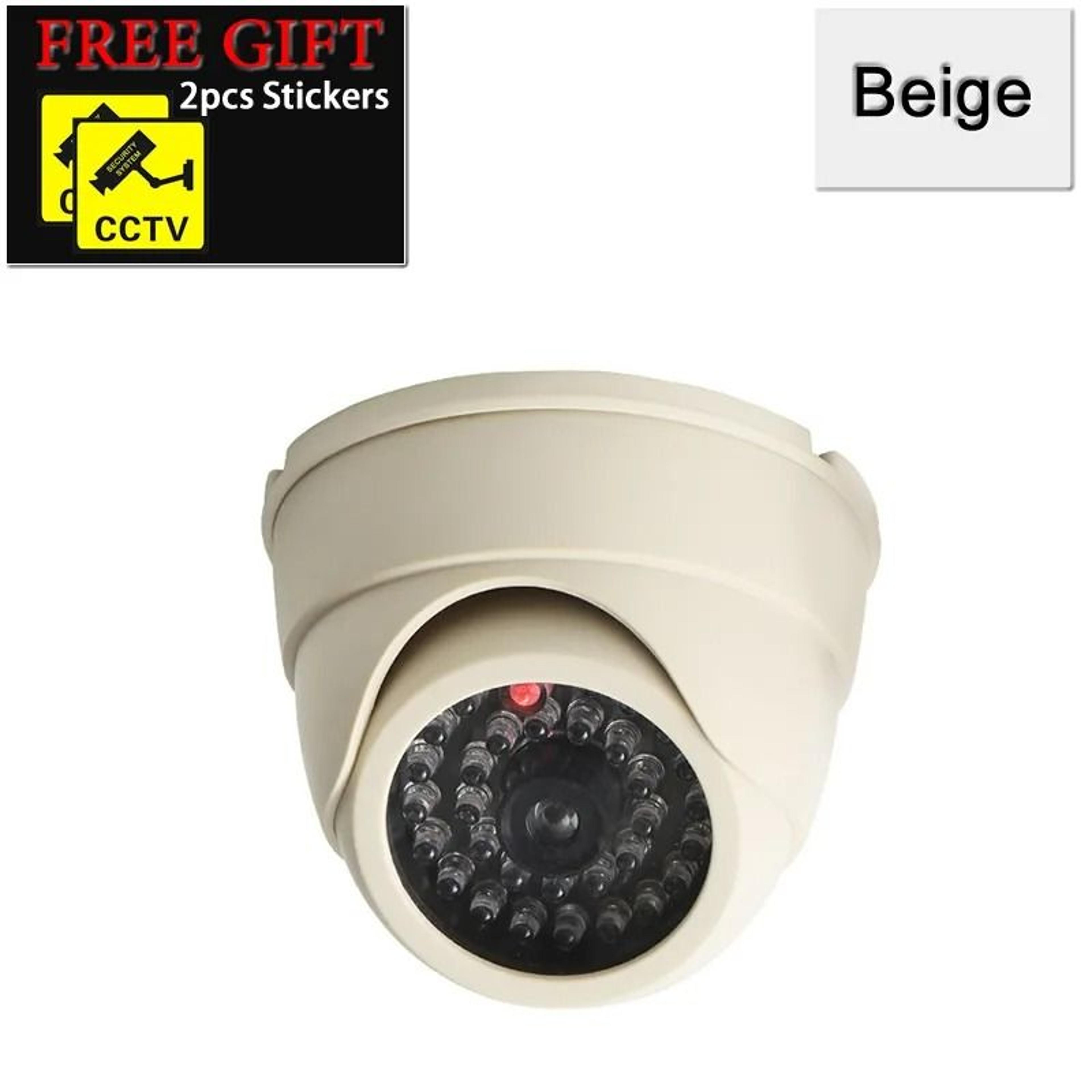 Dummy Dome CCTV Camera With Flashing LED Security Decoy 3
