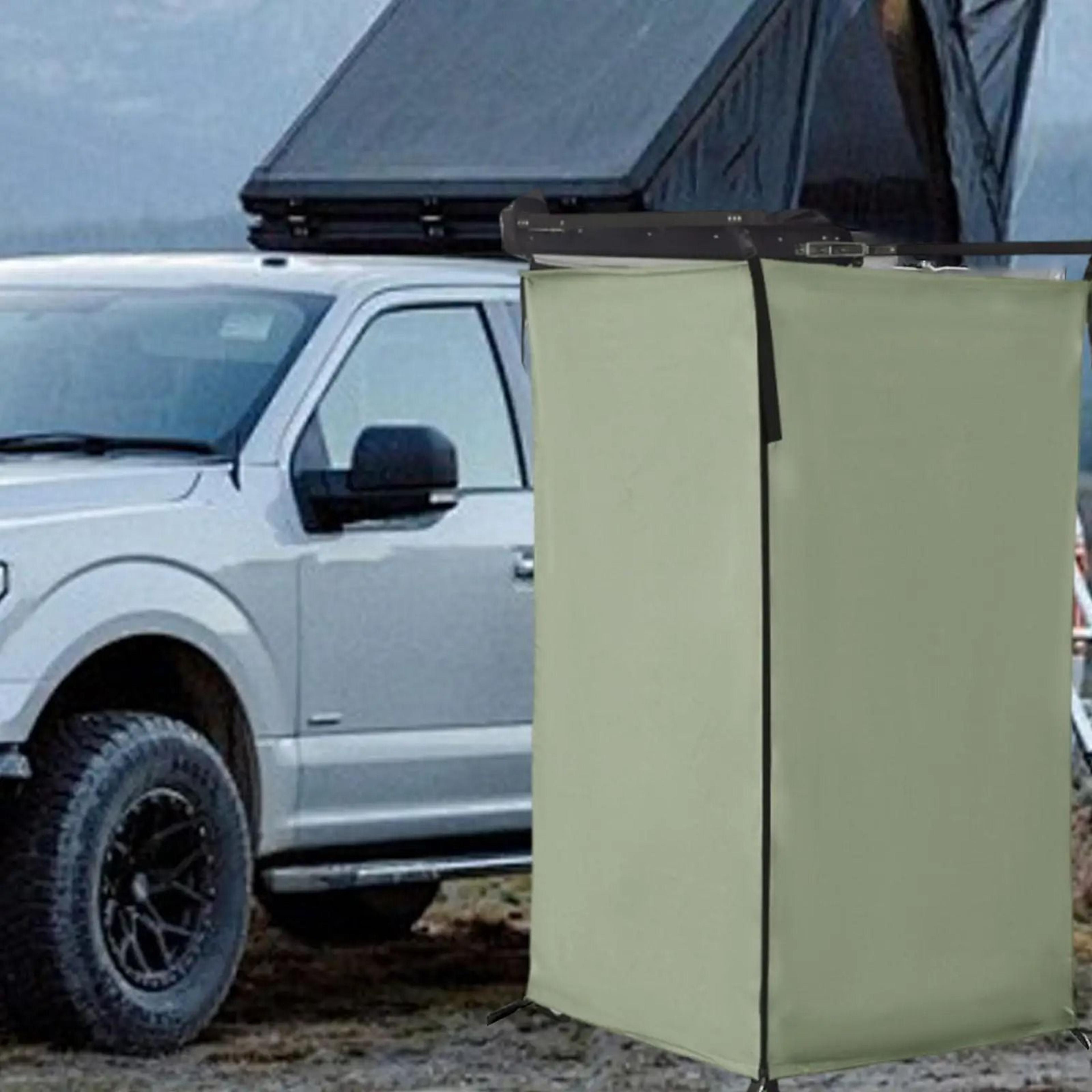 Car Side Shower Tent Waterproof Privacy Shelter For Camping And Travel 8
