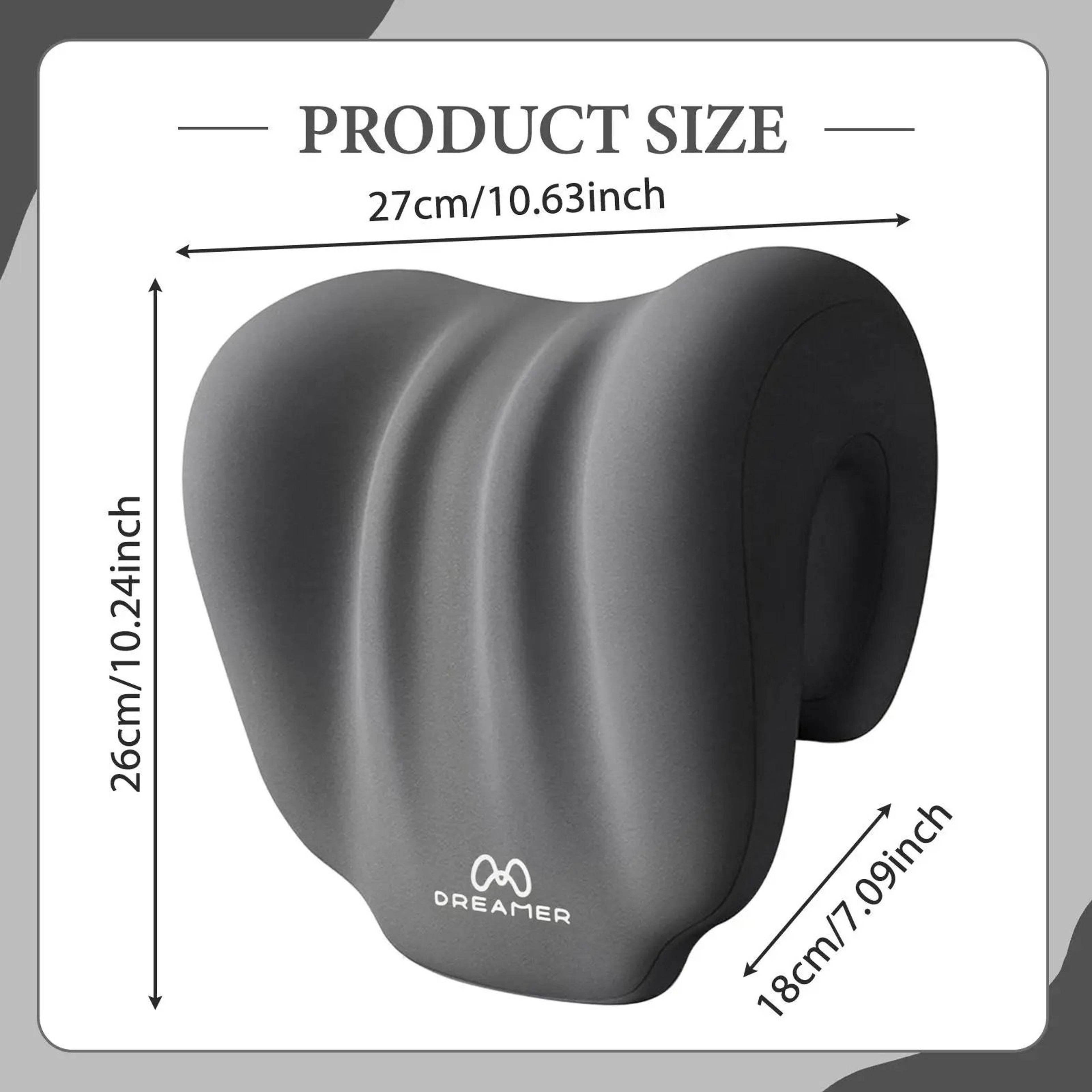 Memory Foam Chair Neck Pillow For Office Gaming And Travel Comfort 0