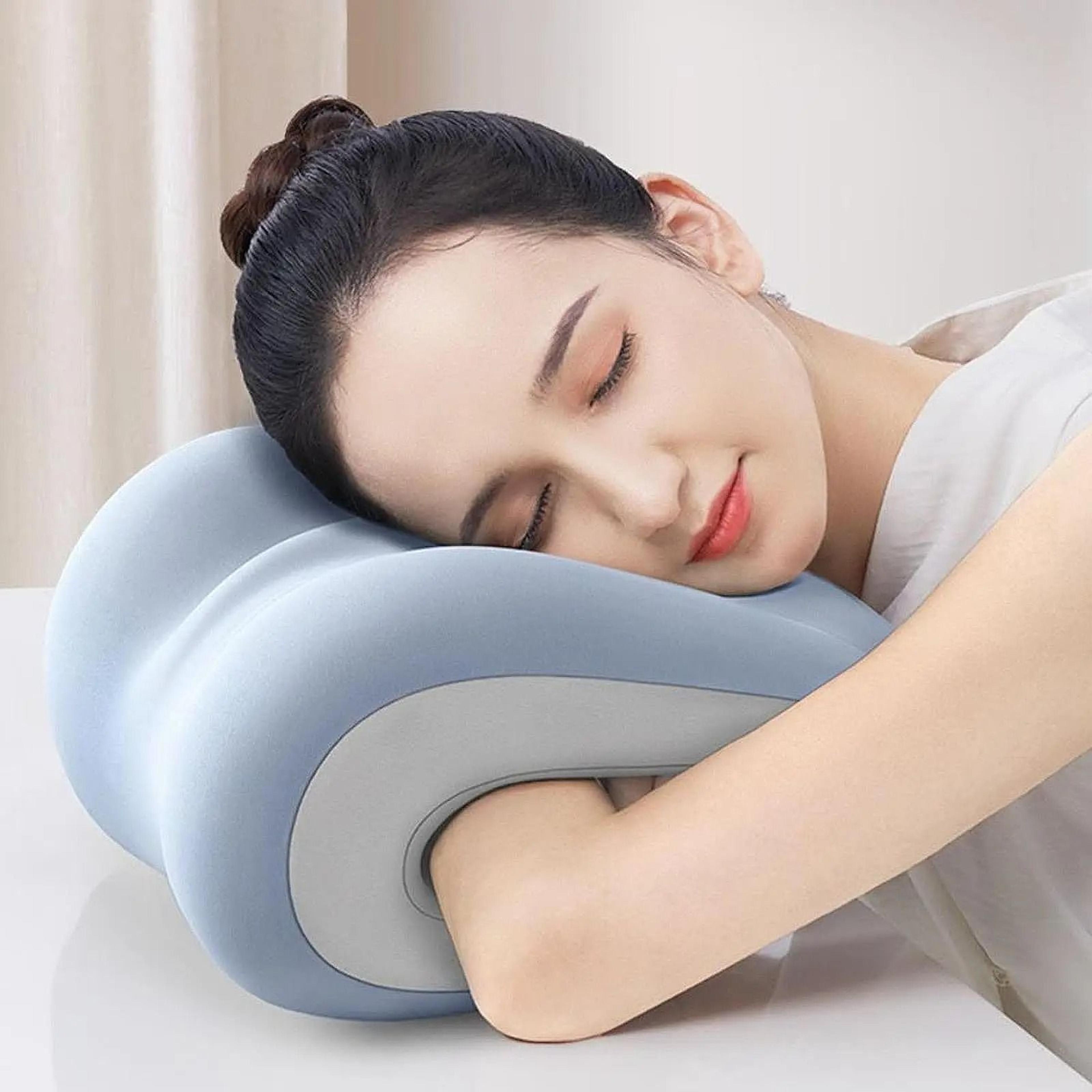 Memory Foam Chair Neck Pillow For Office Gaming And Travel Comfort 10
