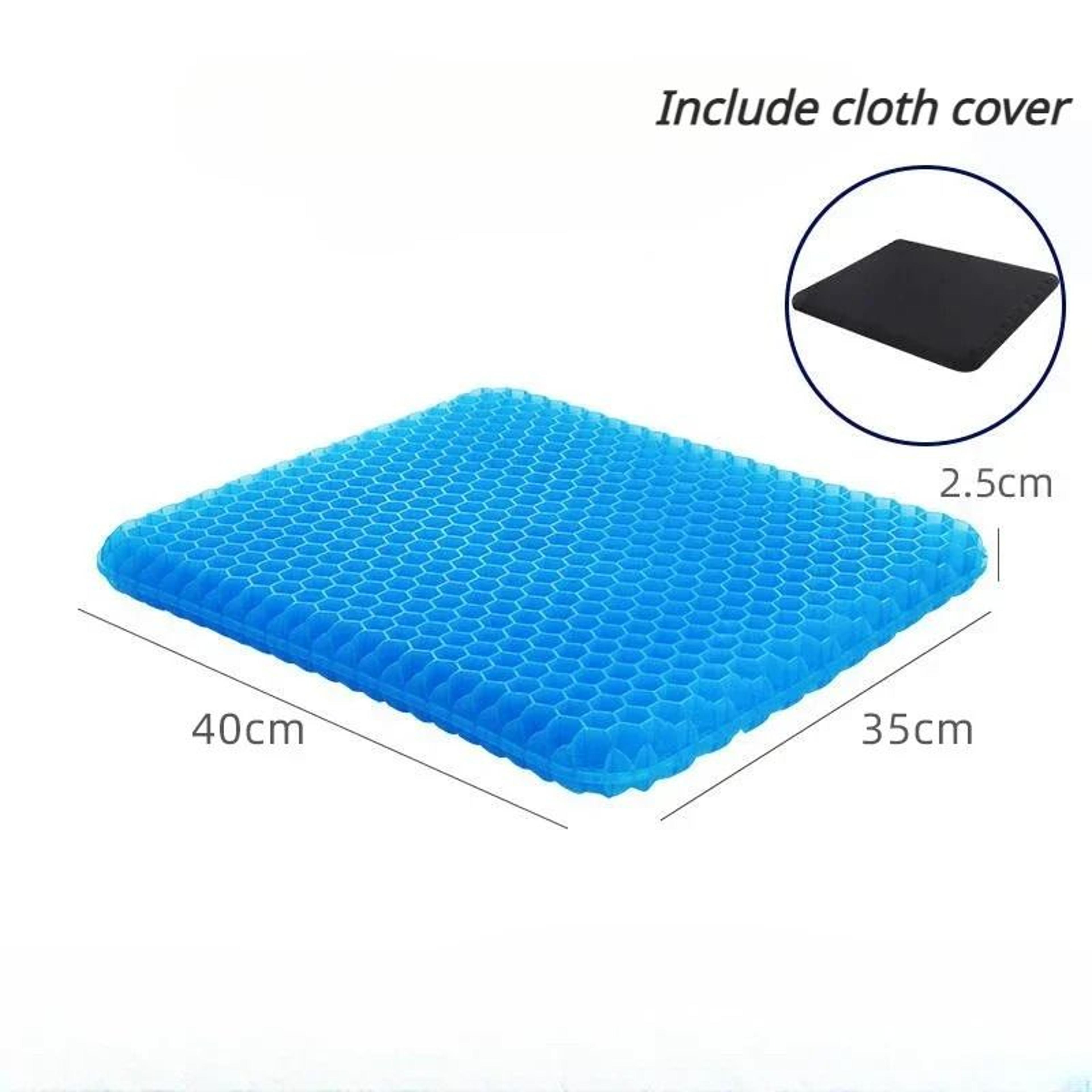 Double Thick Gel Seat Cushion For Pressure Relief And Breathable Comfort 3