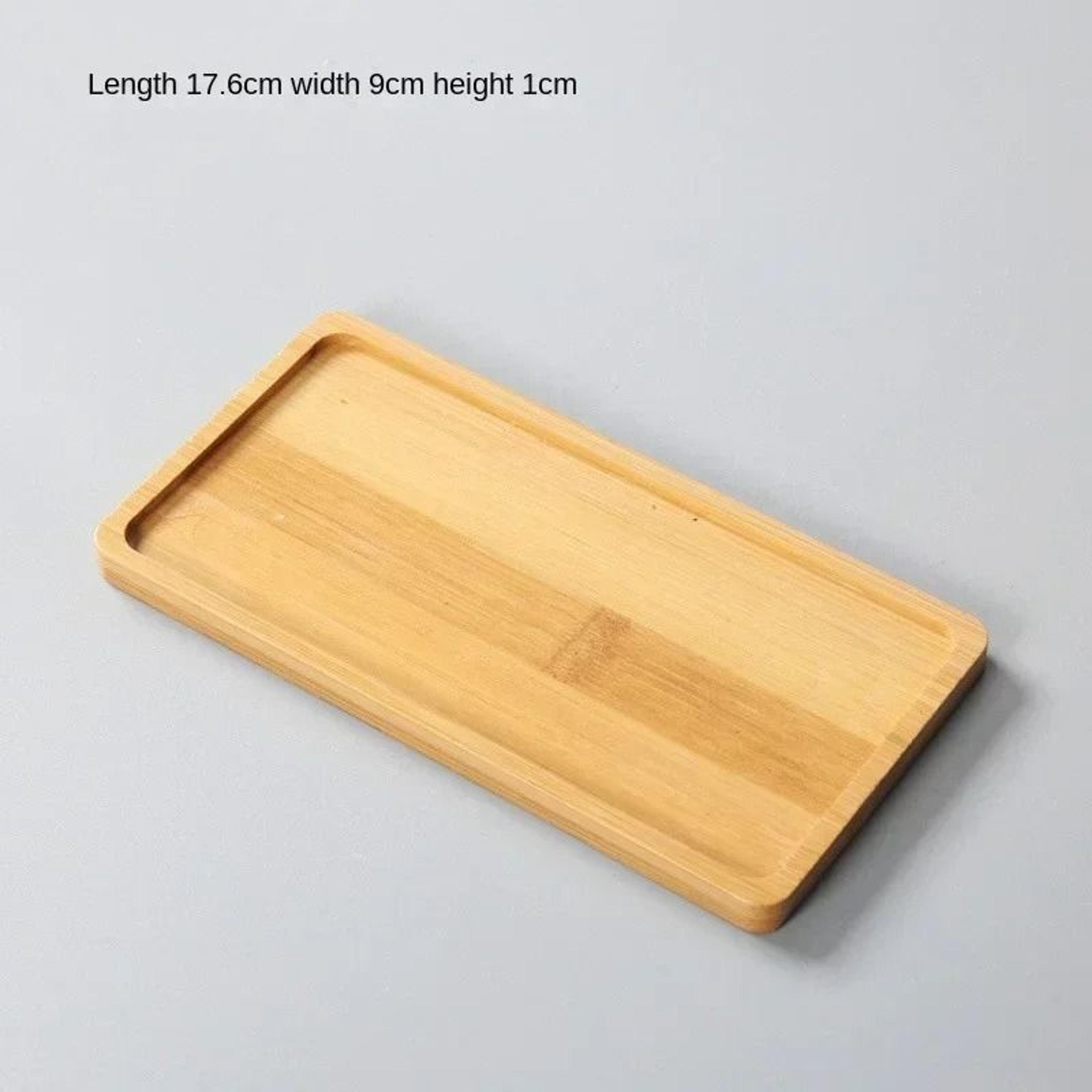 Wooden Bathroom Vanity Organizer Tray For Soap Dispensers And Accessories 7