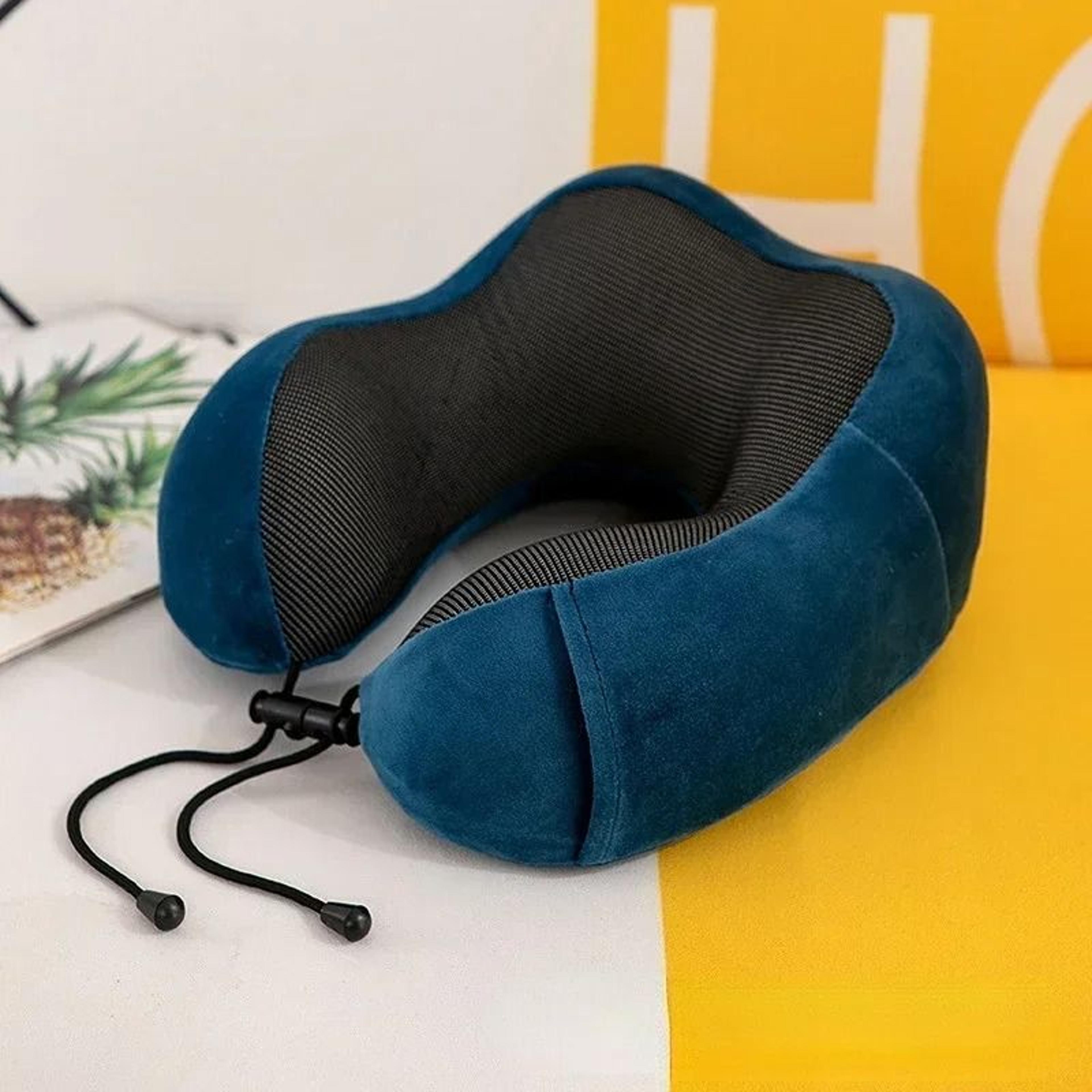 U Shaped Memory Foam Travel Neck Pillow For Comfortable Support 5
