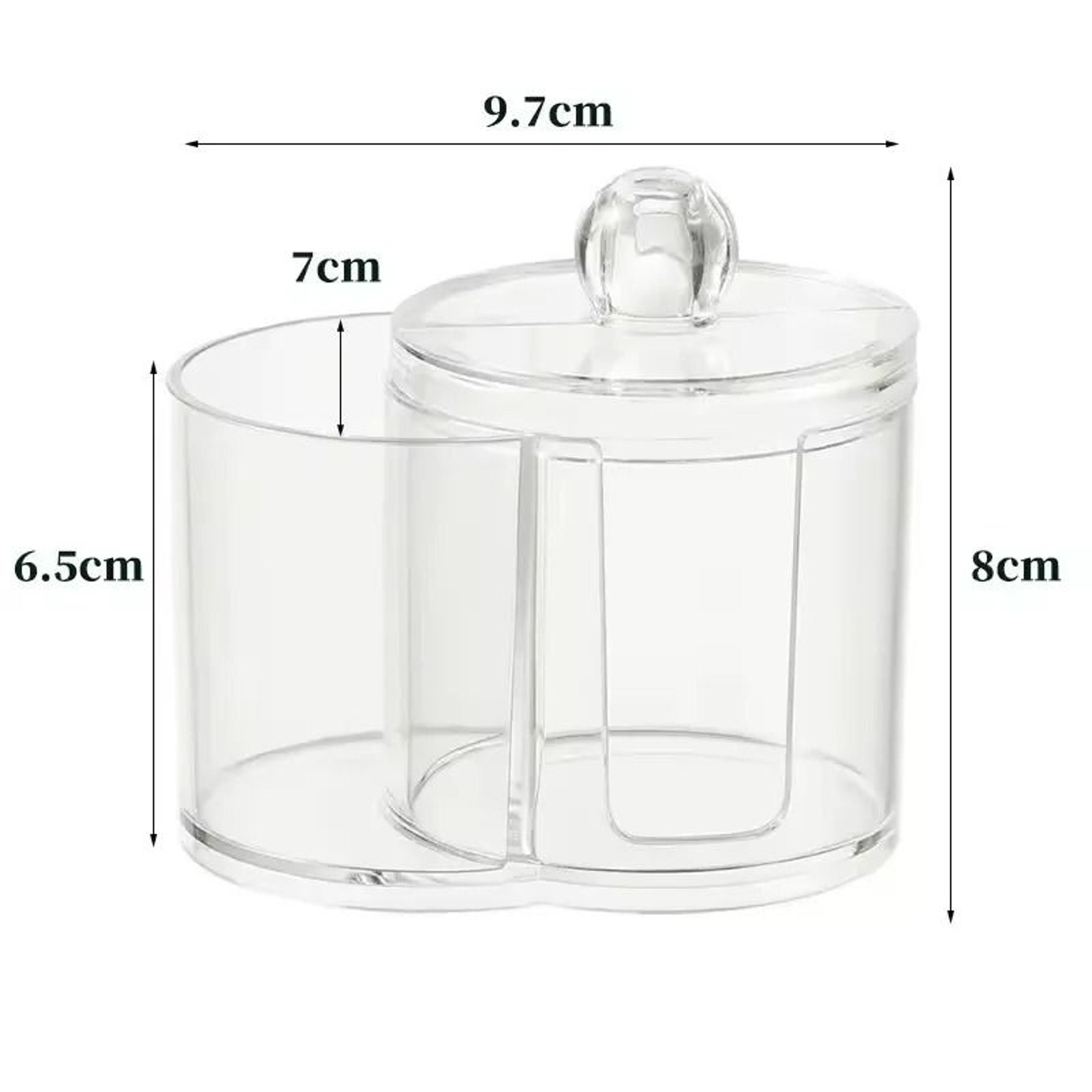 Clear Acrylic Makeup Organizer Jewelry And Cosmetic Storage Case 7