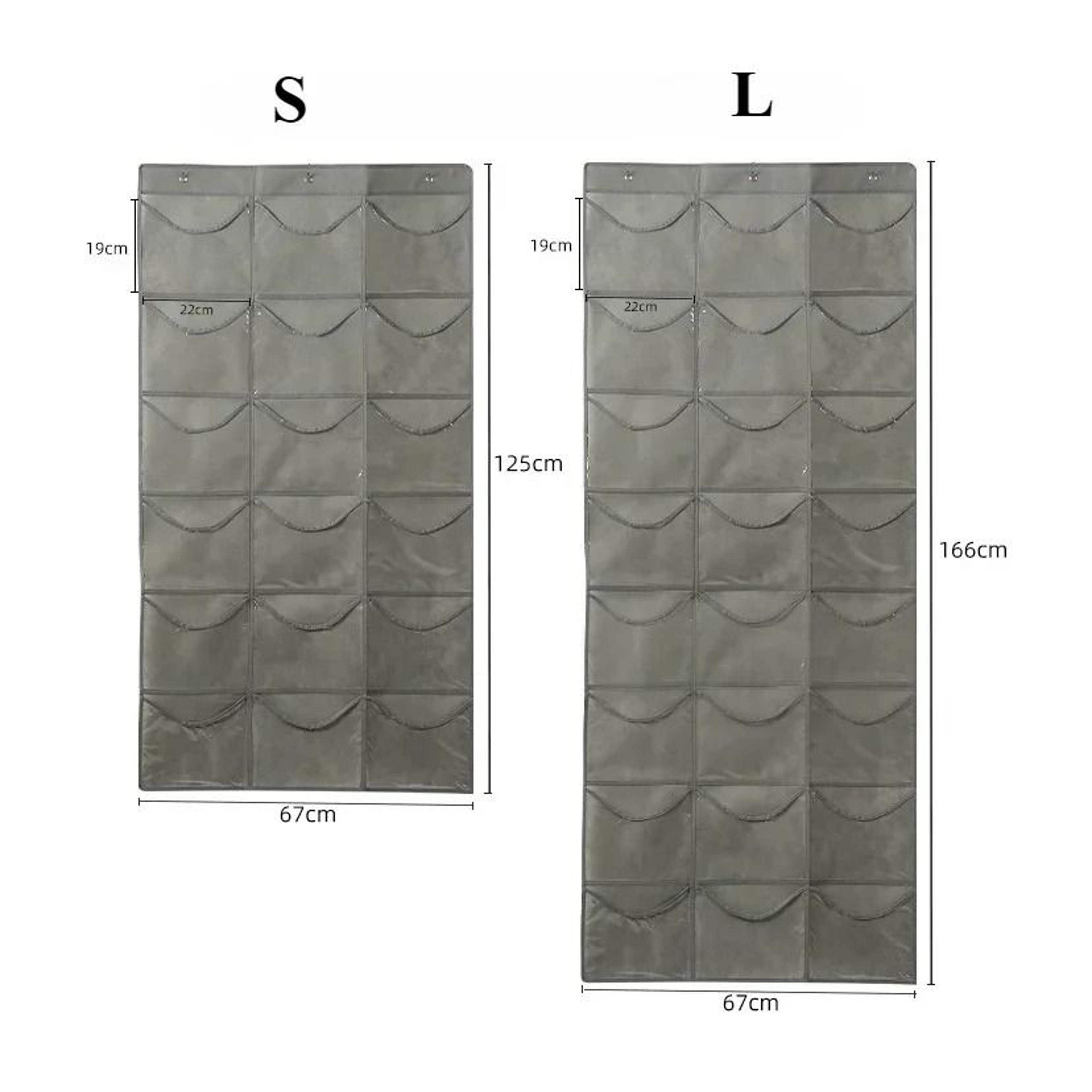 Clear Hat Storage Organizer Over The Door Baseball Cap Holder With Hanging Pockets 0