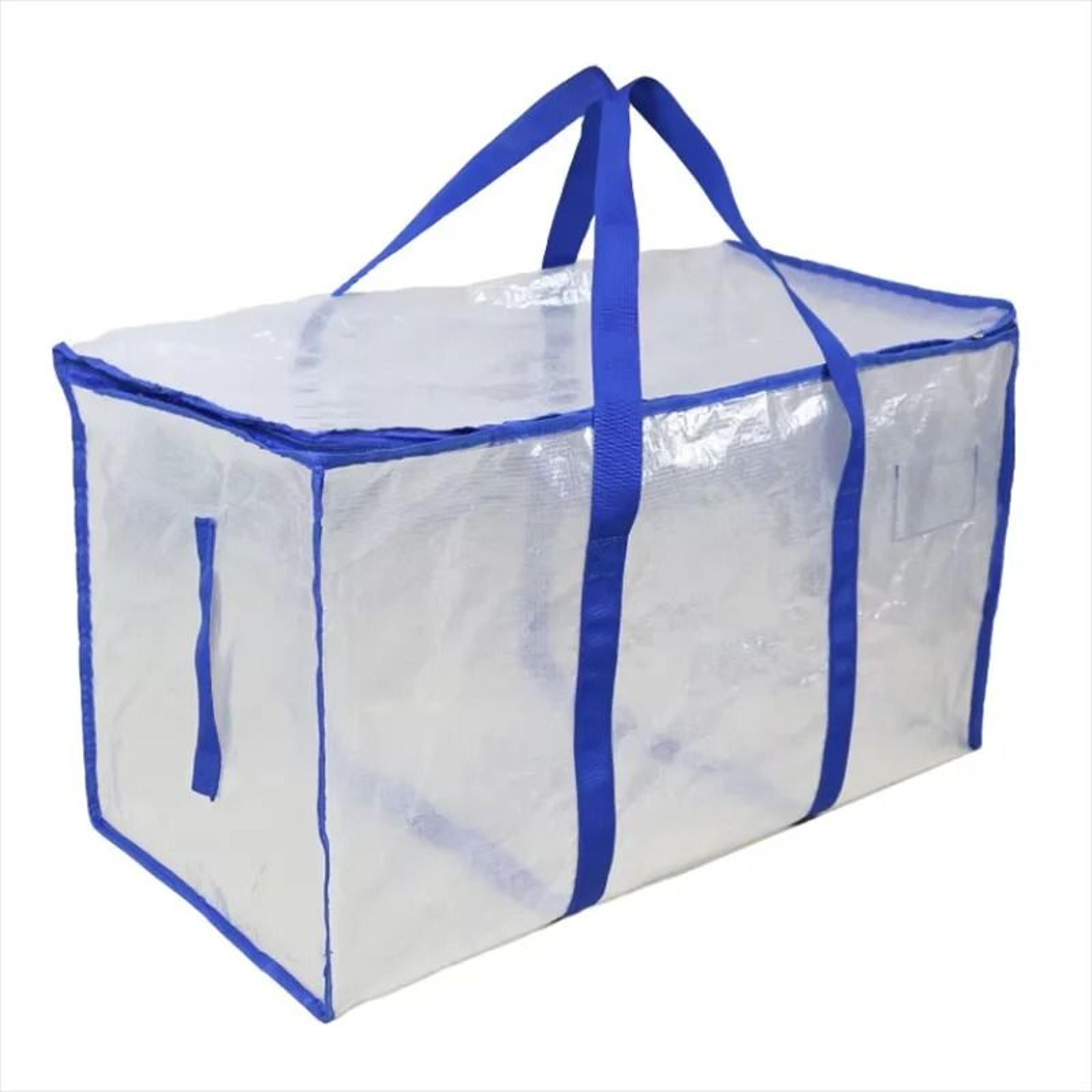 Large Capacity Transparent Quilt Storage Bag Clothing And Bedding Organizer 3