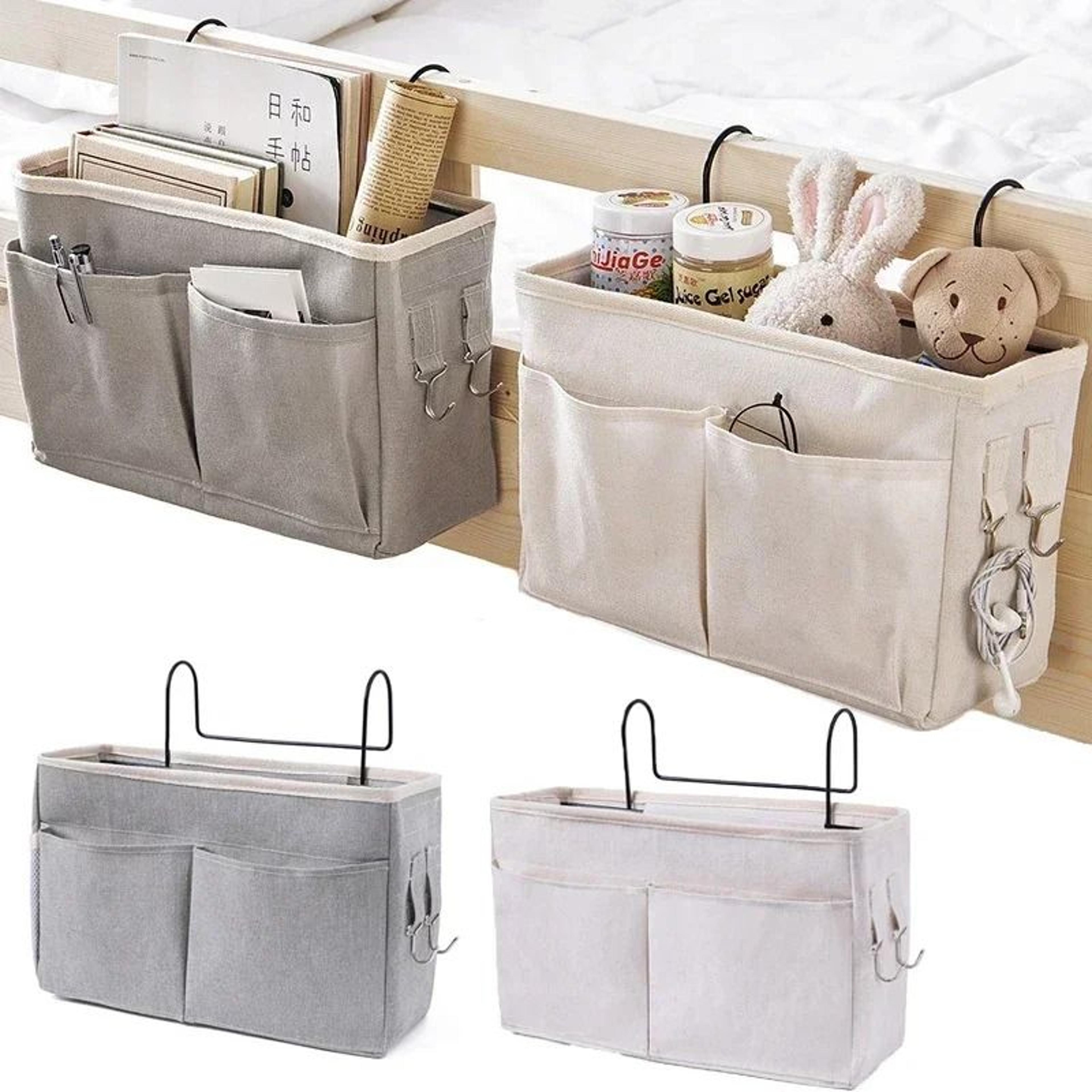 Bedside Hanging Storage Rack Bedside Organizer For Dorm And Bedroom 0
