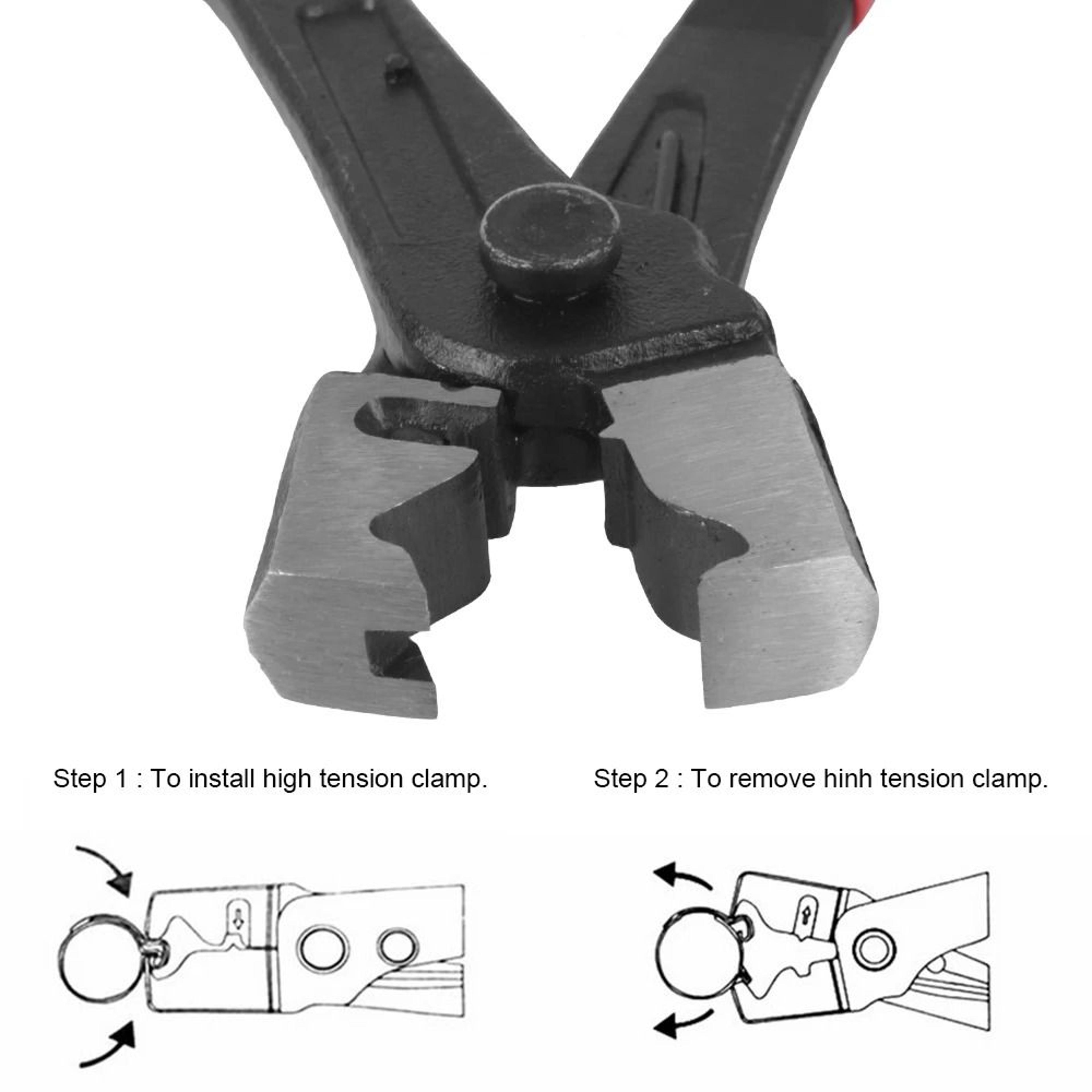 Car Hose Crimping Pliers Oil And Water Pipe Clamp Repair Tool 7