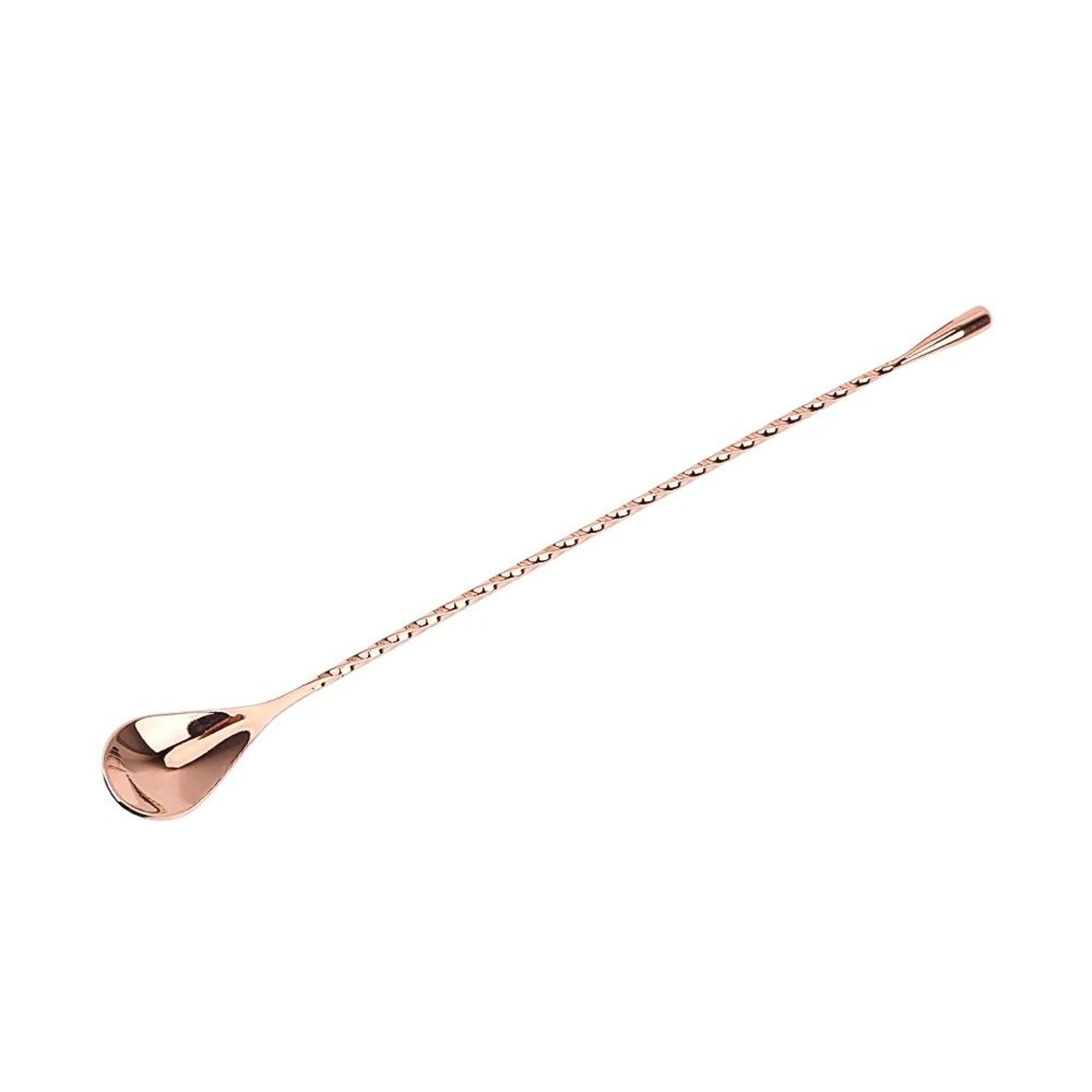 Stainless Steel Cocktail Mixing Spoon Spiral Bartender Bar Tool 30cm 40cm 3