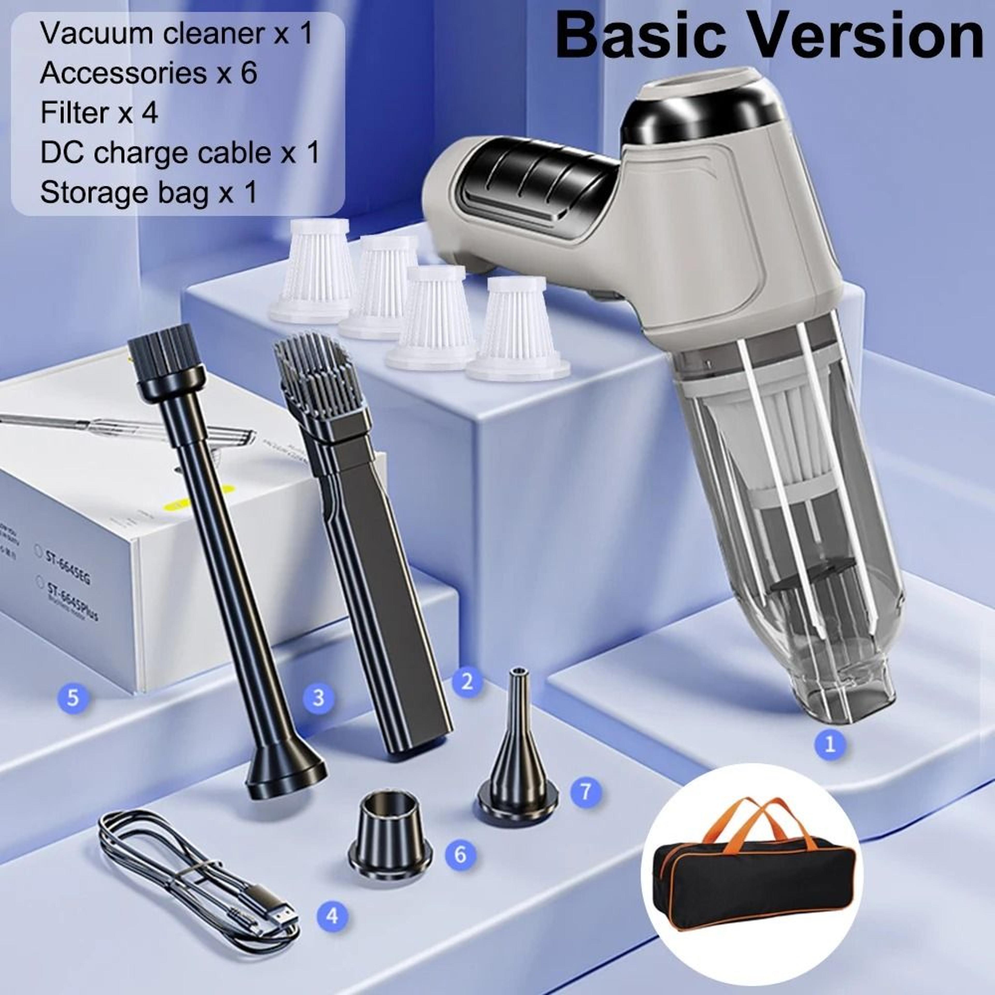 Wireless Car Vacuum Cleaner 95000Pa High Power Portable Handheld Cleaner With Blower 5