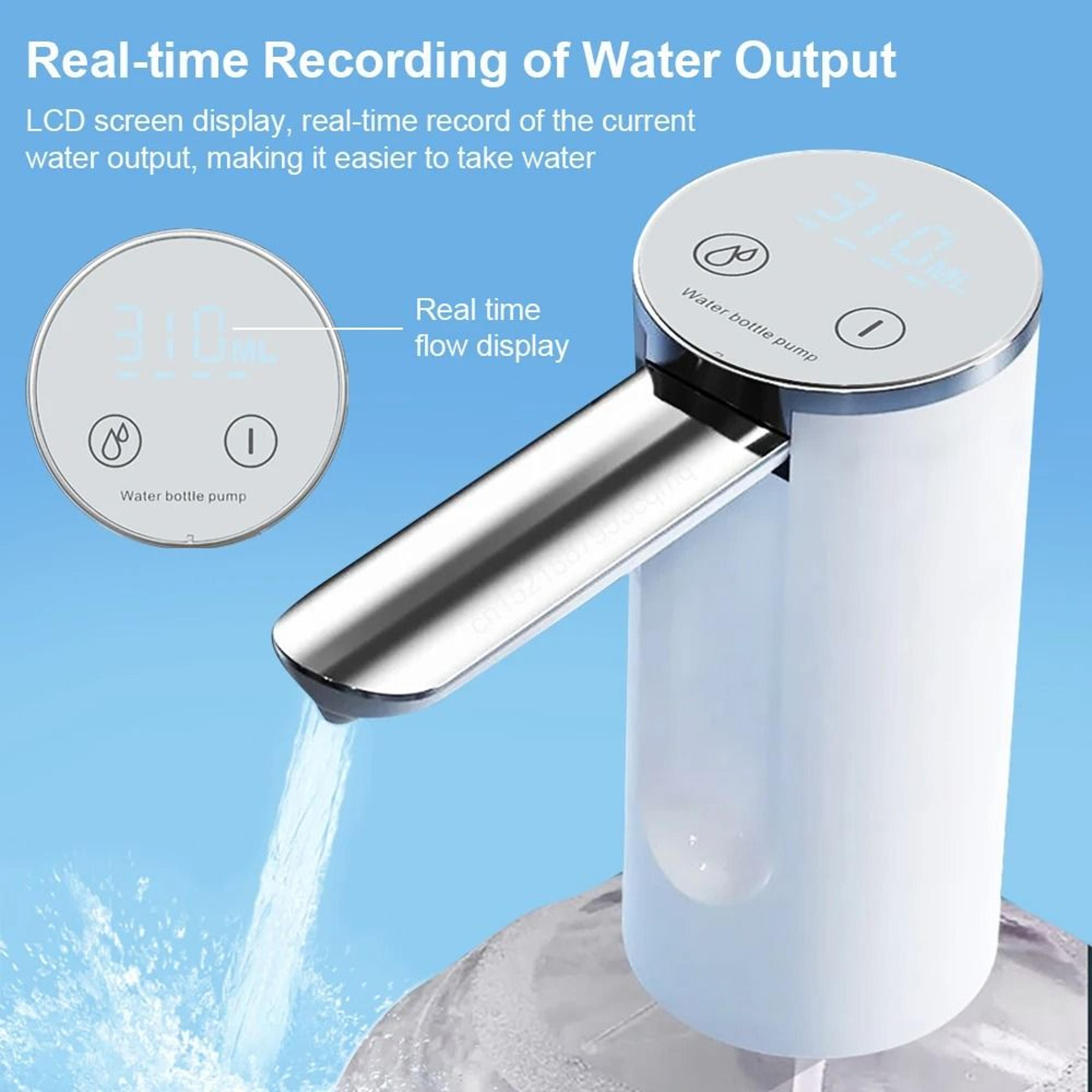Rechargeable Electric Water Gallon Pump Automatic Dispenser For 19 Liter Bottles 7