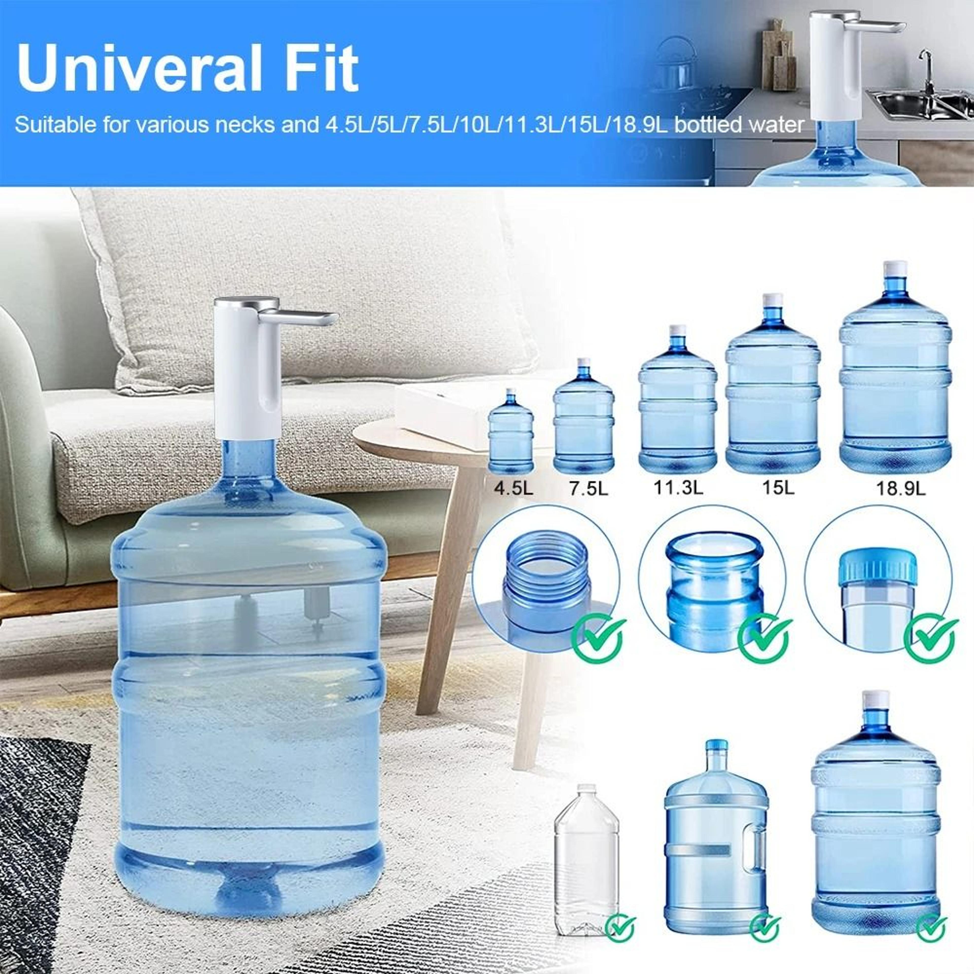Rechargeable Electric Water Gallon Pump Foldable Automatic Dispenser For 19 Liter Bottles 5