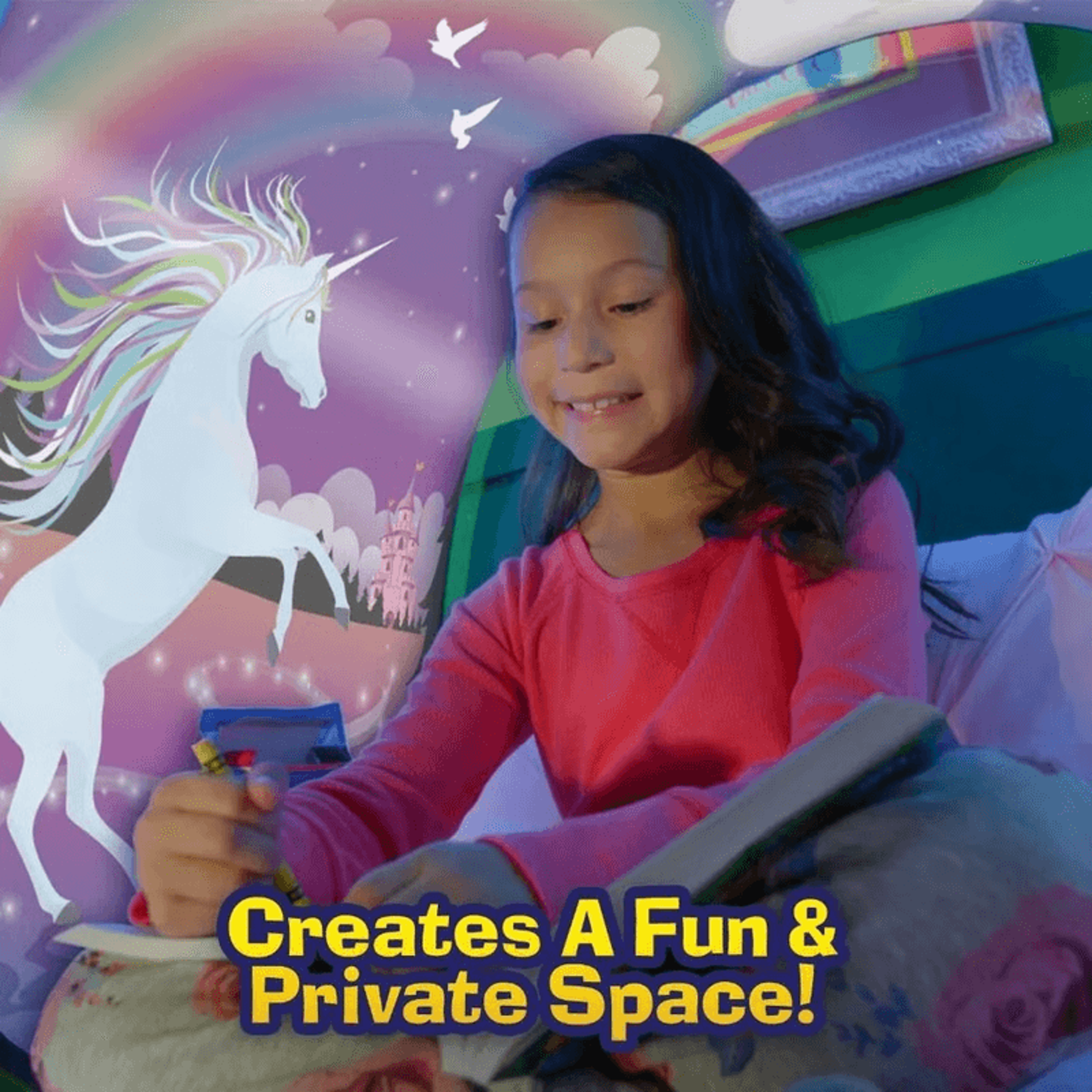 cozy sleep space for children