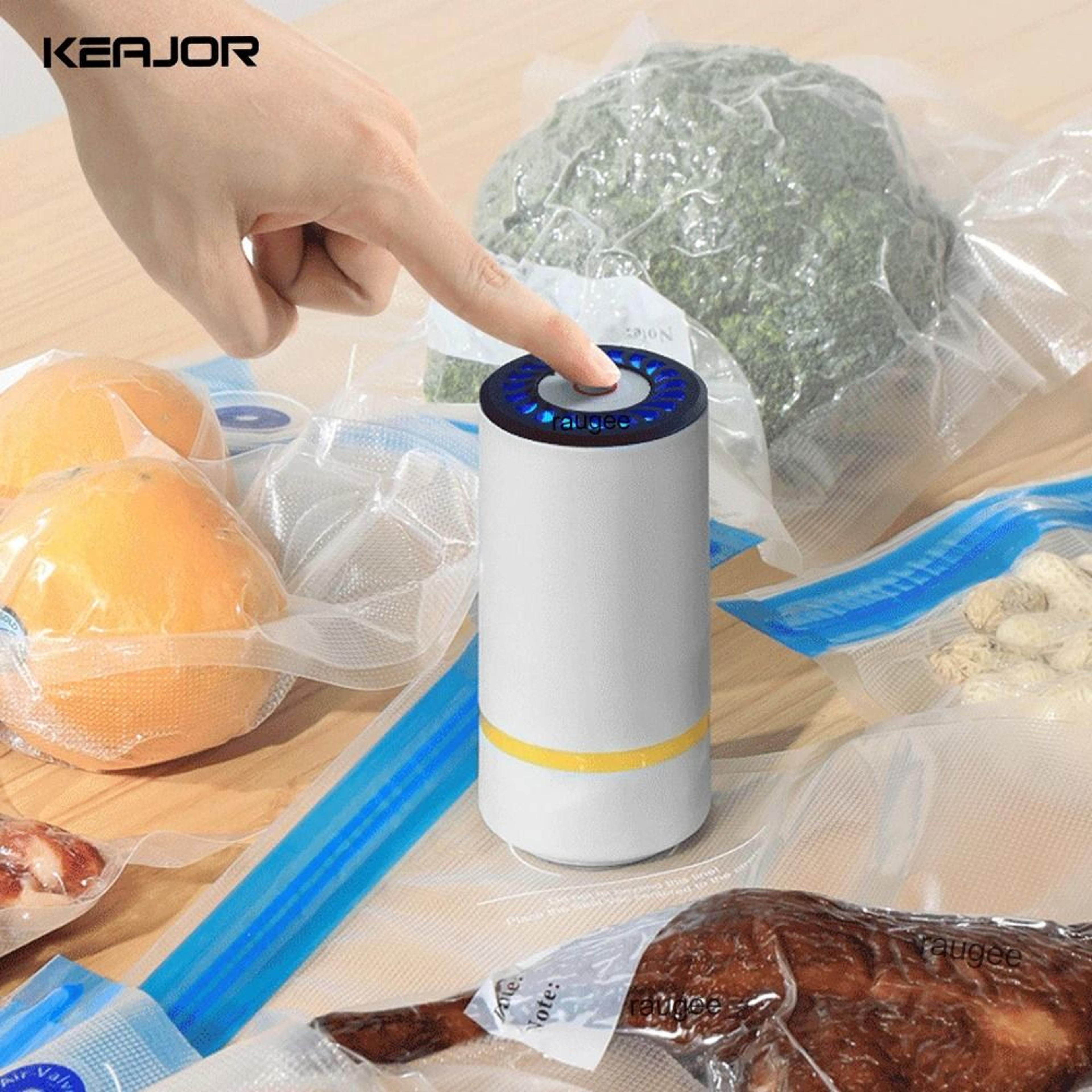 USB Rechargeable Handheld Vacuum Sealer Pump Portable Mini Food Storage Sealing Device 1