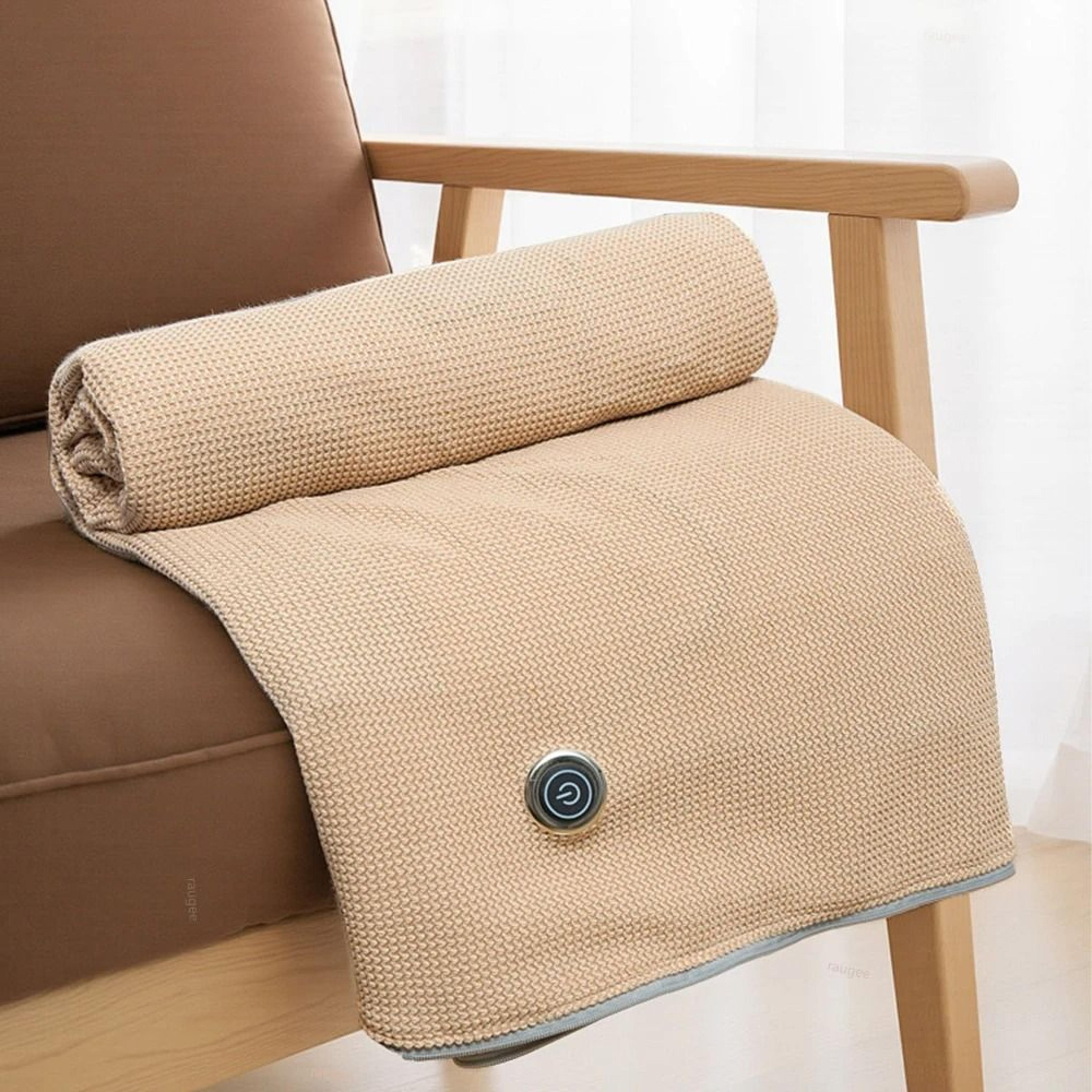 USB Wearable Heated Blanket Rechargeable Electric Shoulder Warmer With 3 Heat Settings 1