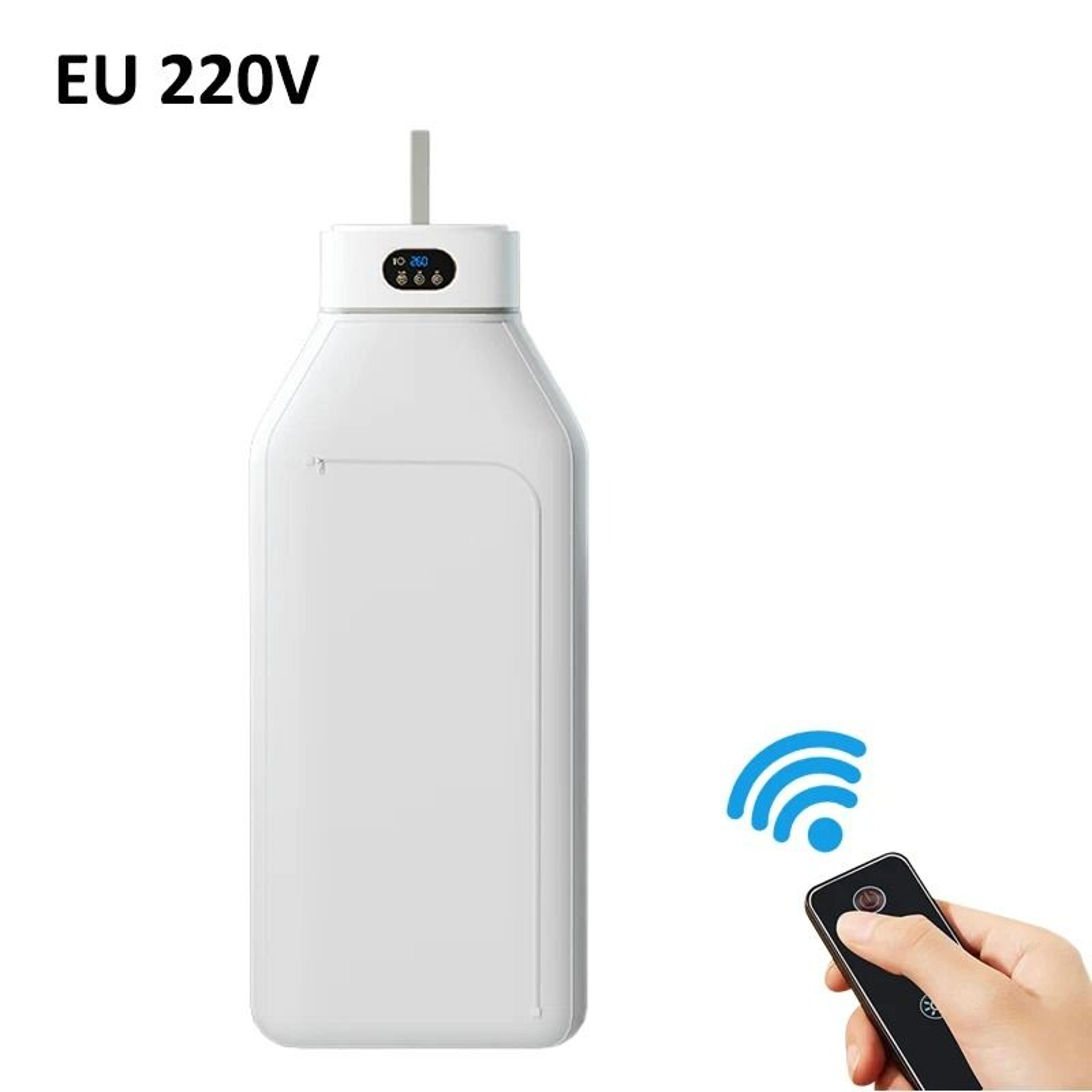 Portable Electric Clothes Dryer Mini Foldable Laundry Dryer With Remote Control 0