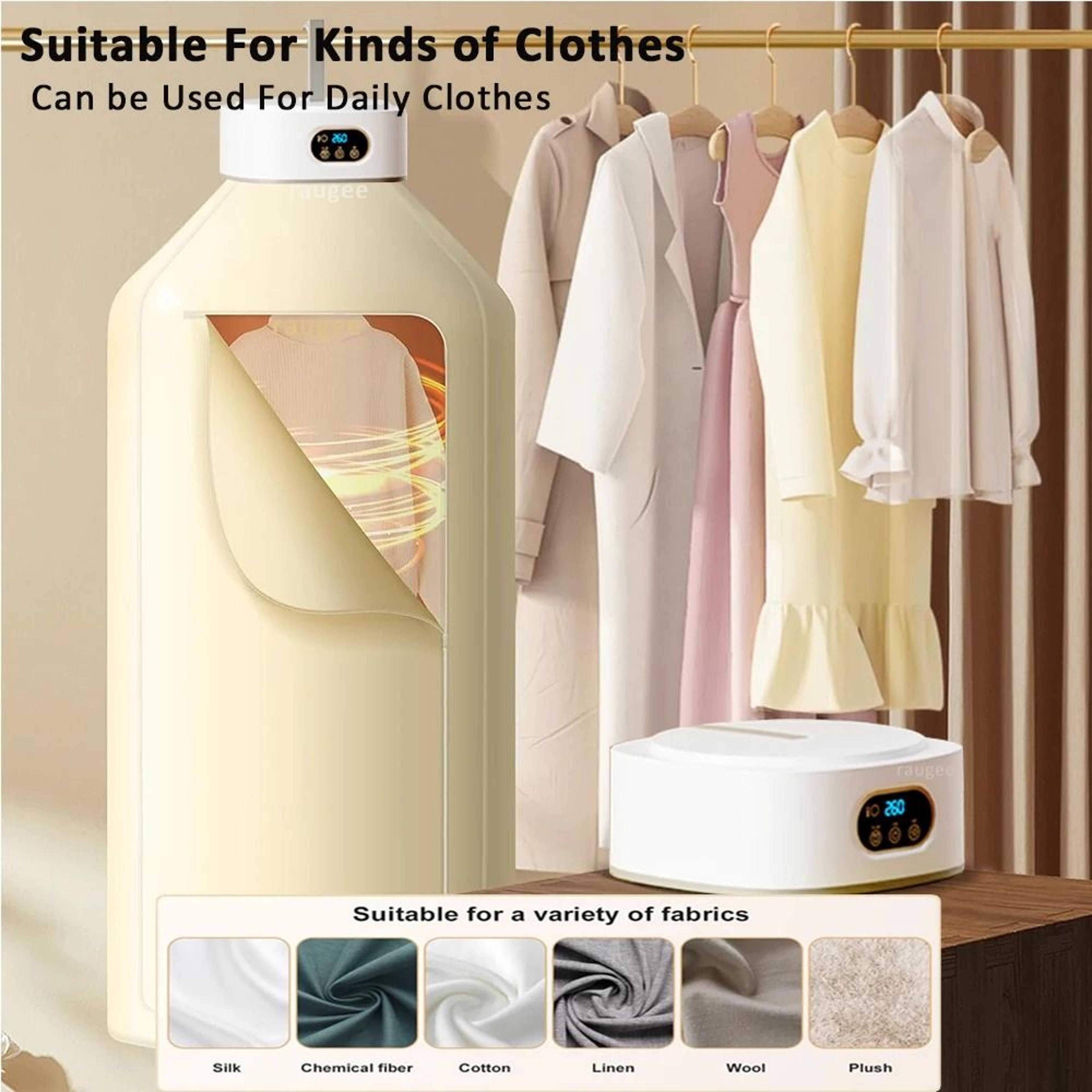 Portable Electric Clothes Dryer Mini Foldable Laundry Dryer With Remote Control 7
