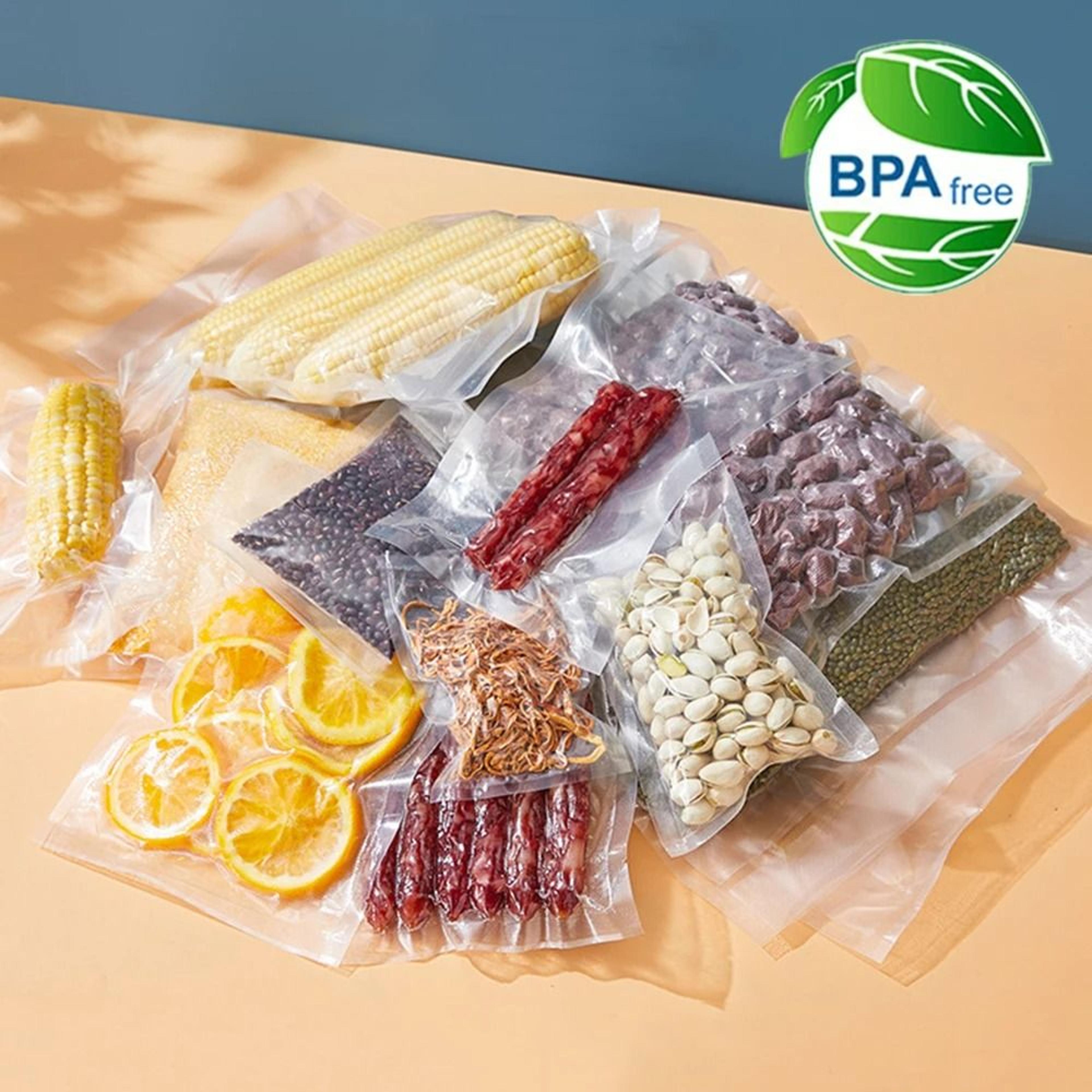 Vacuum Sealer Food Storage Bags 100 Pack Airtight Vacuum Packaging Bags 0