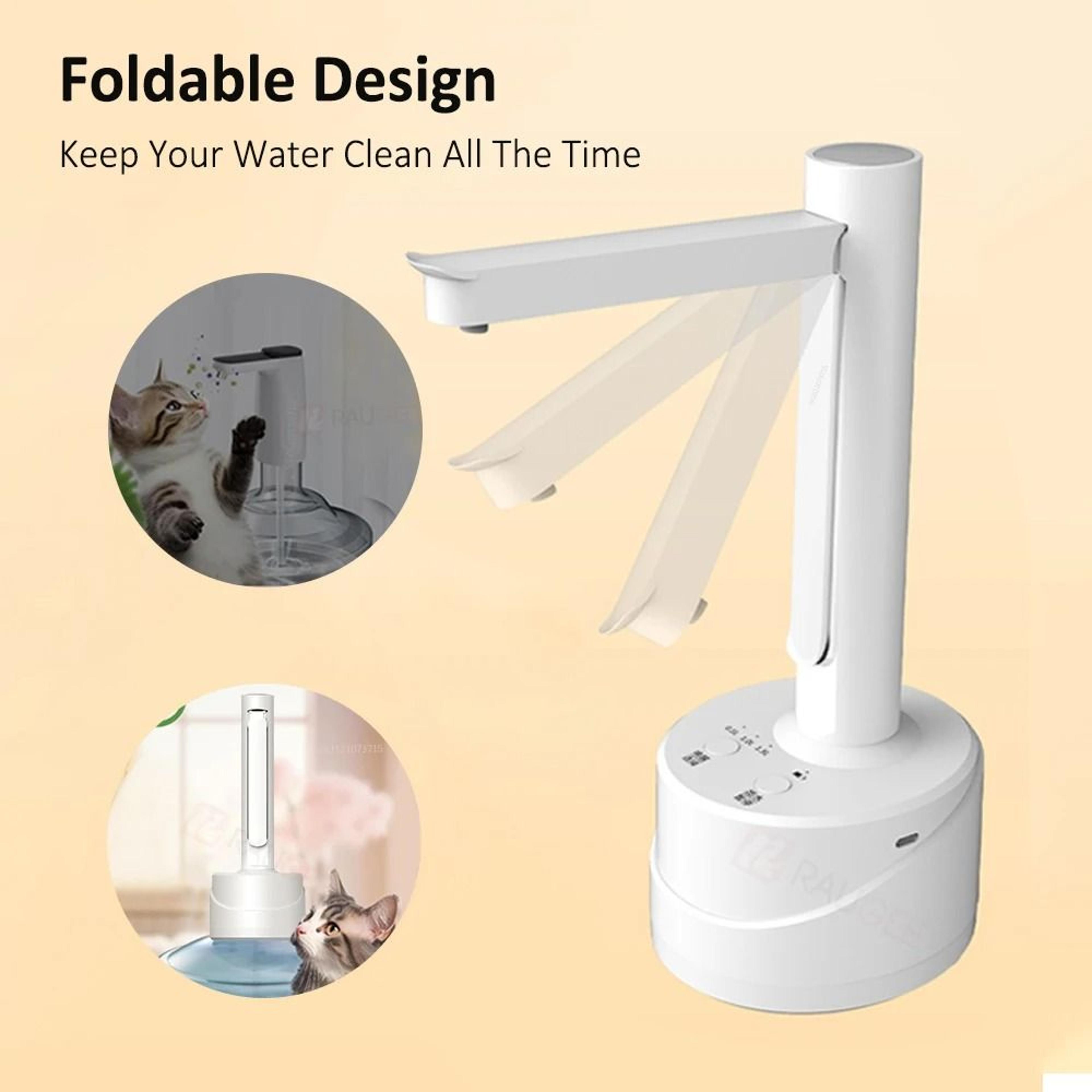 Automatic Electric Water Bottle Pump Rechargeable Dispenser For 19 Liter Bottles 7