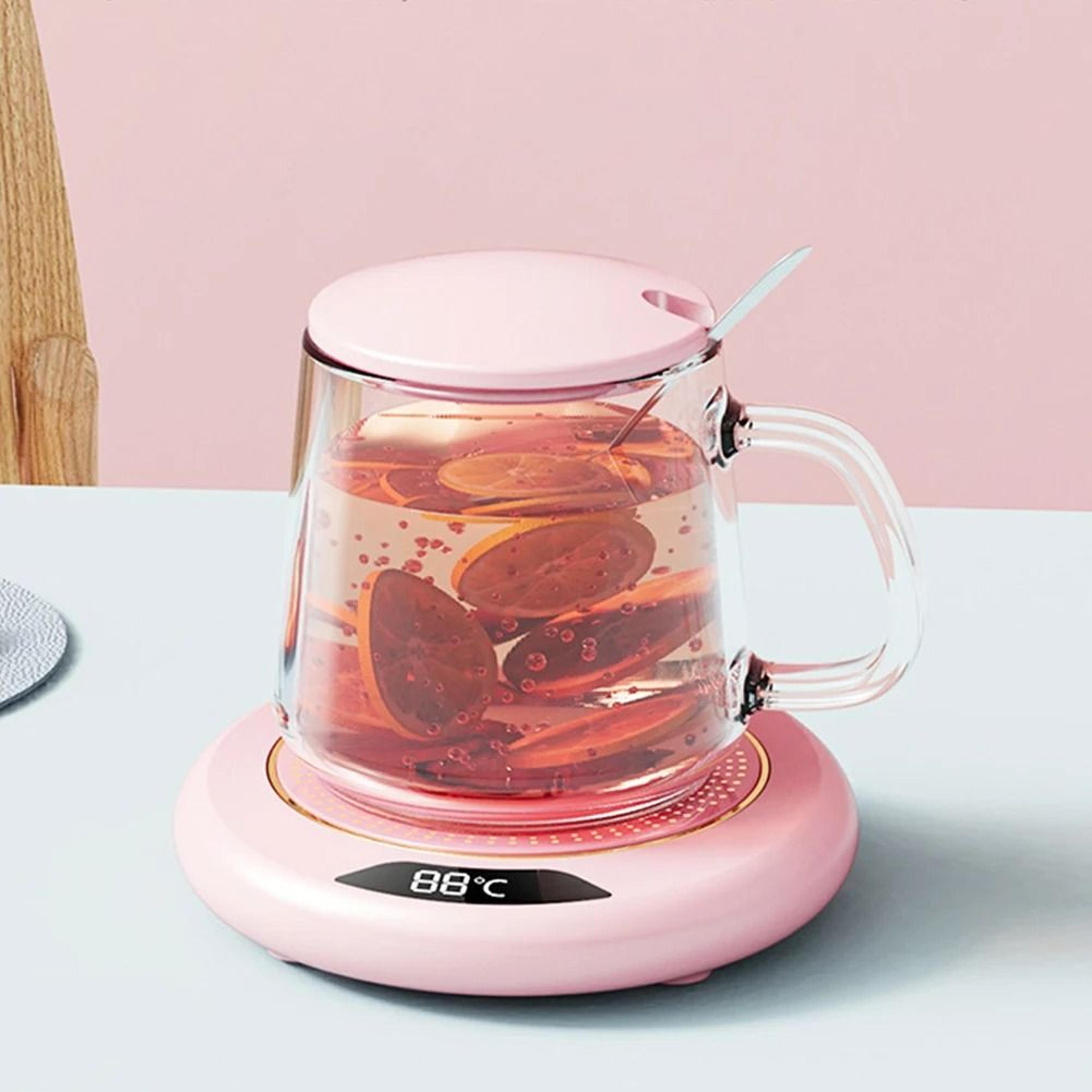 Electric Coffee Mug Warmer With 3 Temperature Settings Portable Cup Heating Plate 4