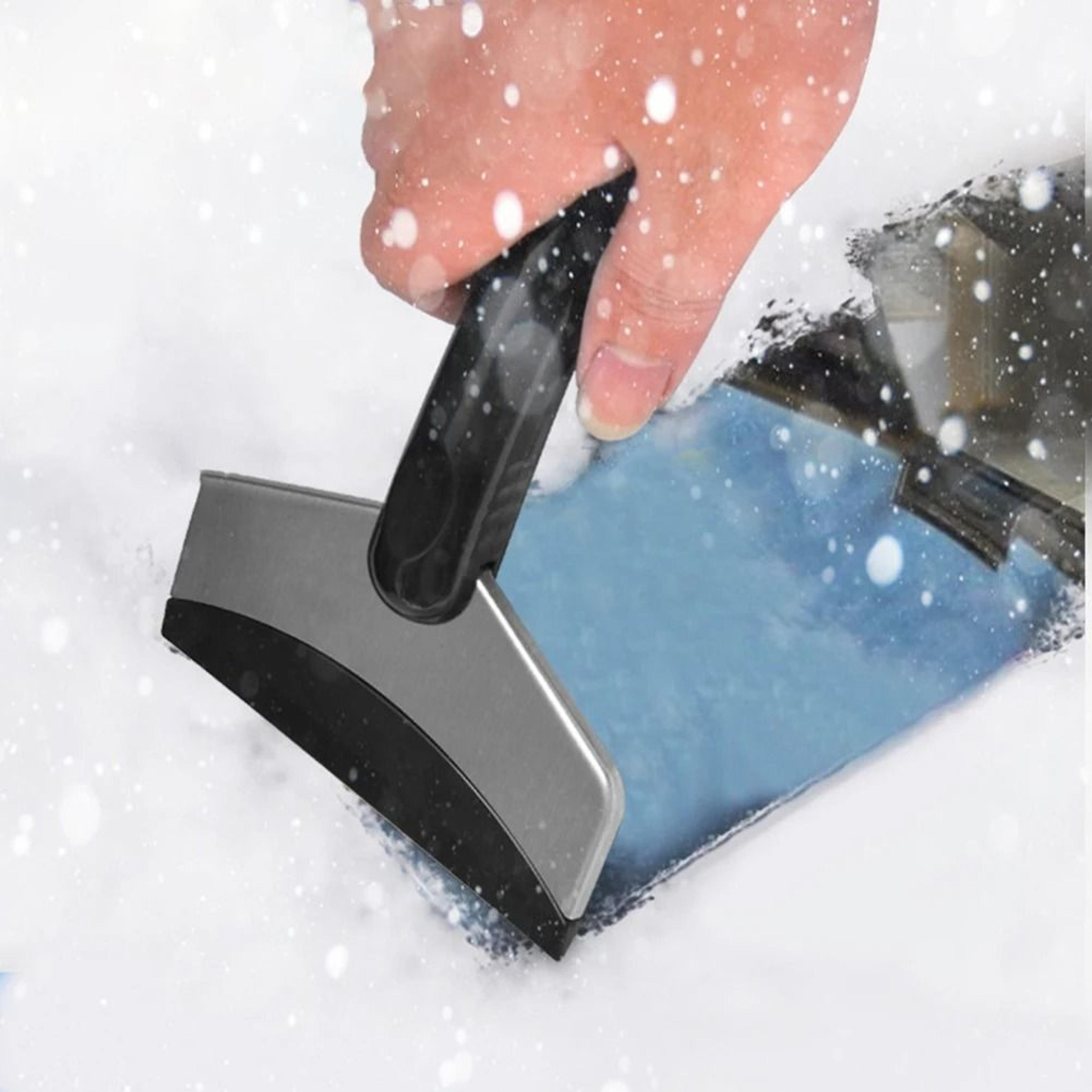 Durable Car Snow Scraper And Windshield Ice Removal Tool 1