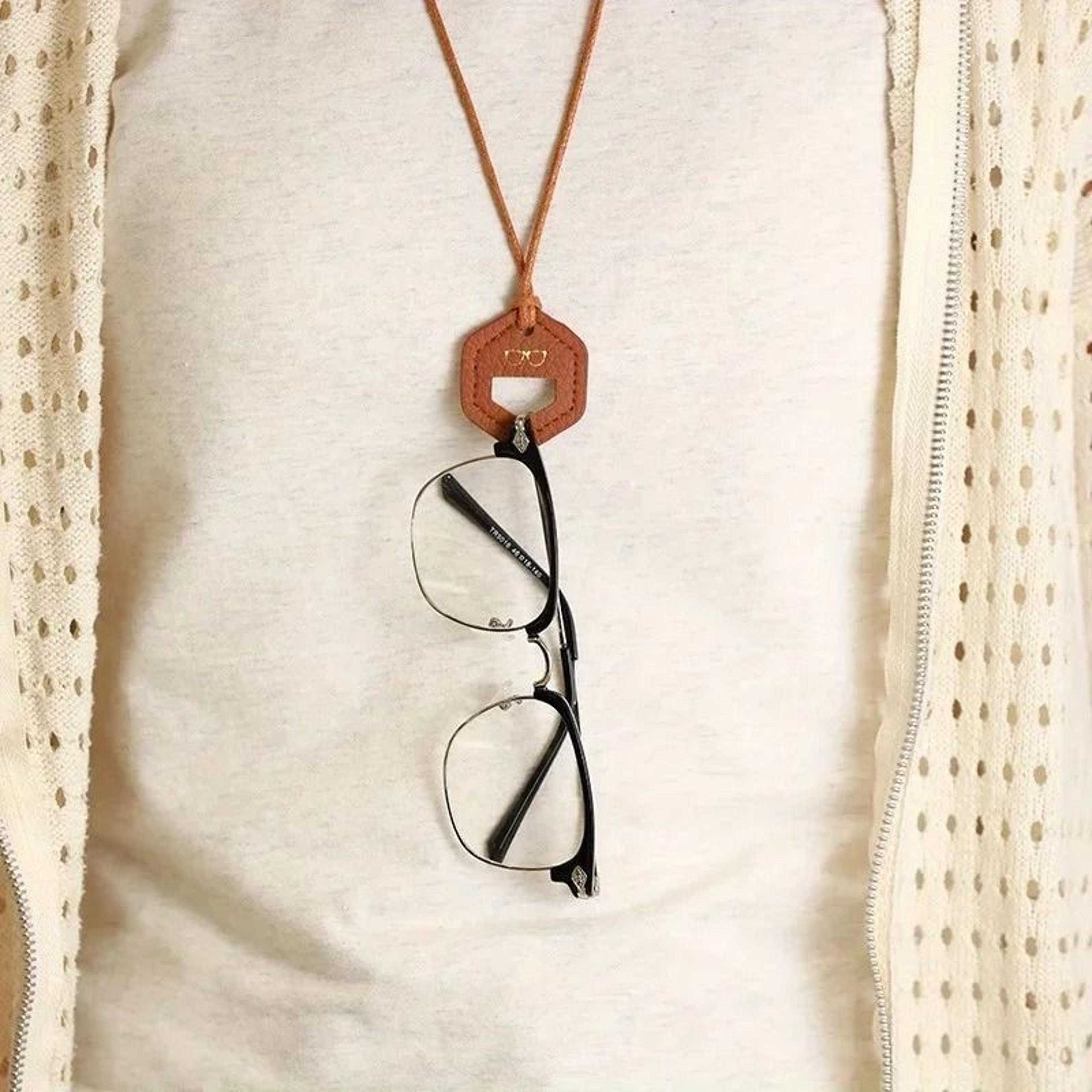 Microfiber Leather Eyeglasses Neck Cord Sunglasses Holder Strap 3