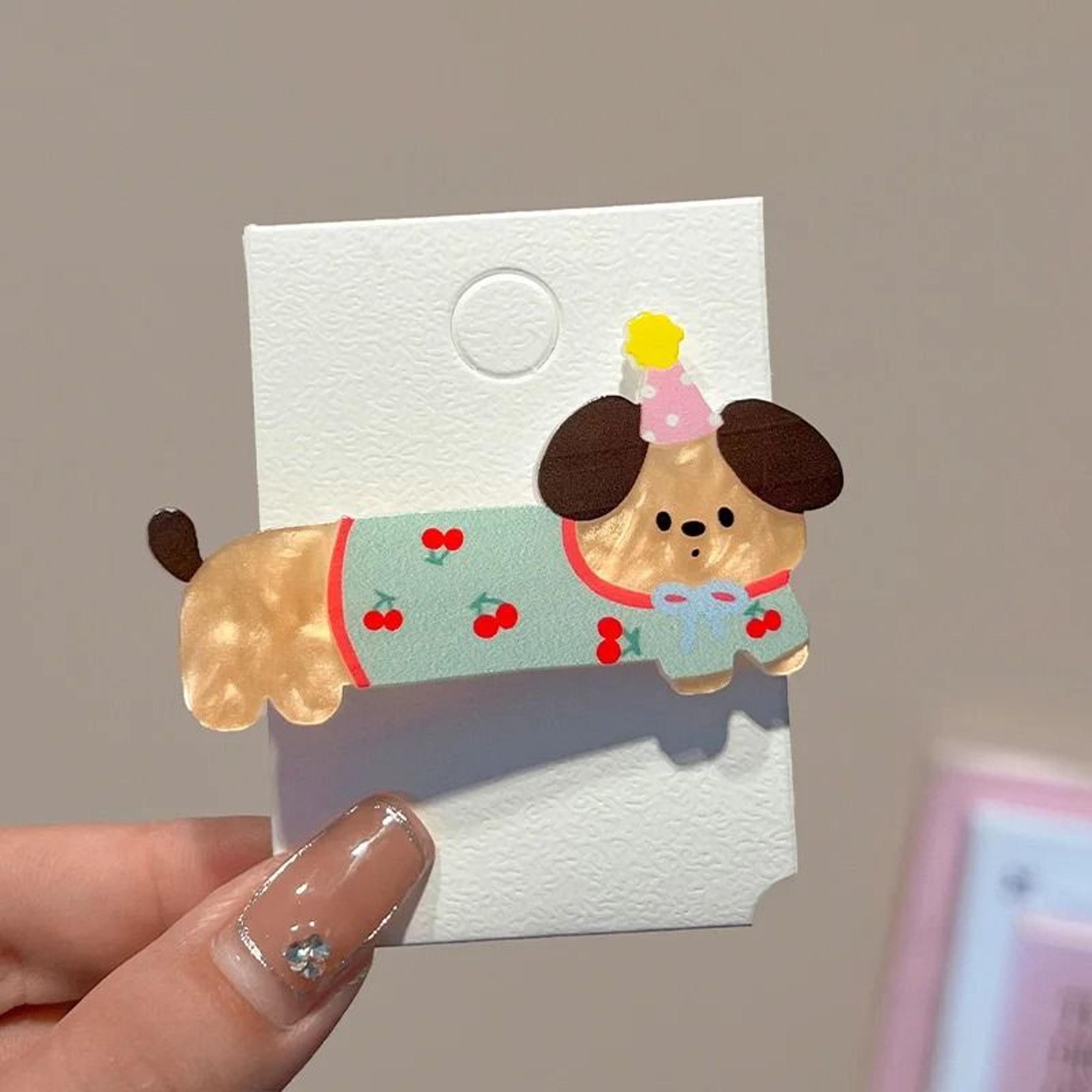 Cute Cartoon Animal Hair Clips Set Duckbill Party Hair Clips For Girls 2
